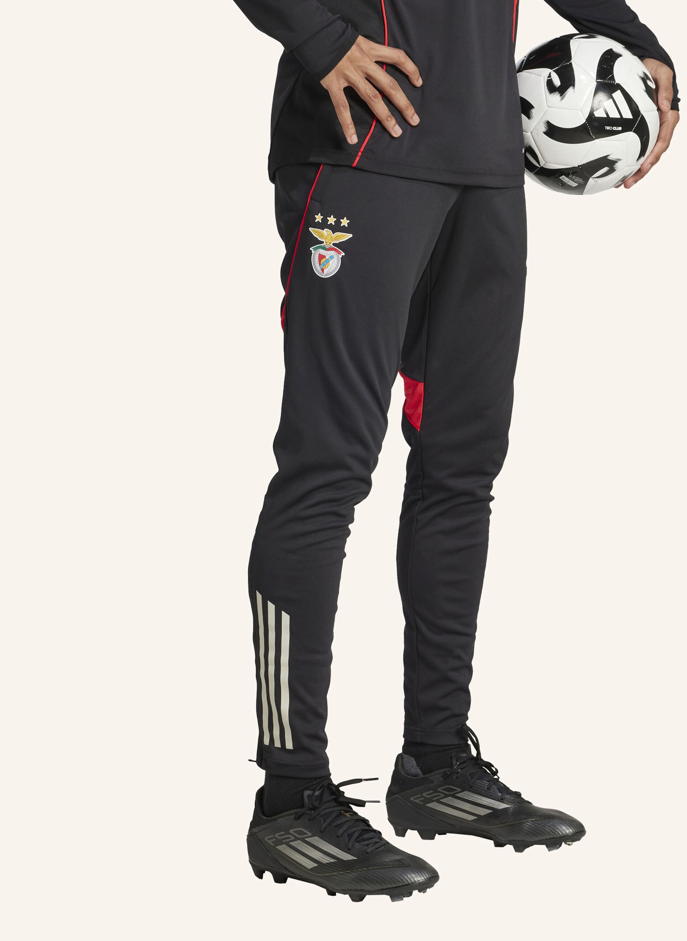 Thumbnail - Adidas Benfica Lissabon Tiro 25 Competition Trainingshose schwarz