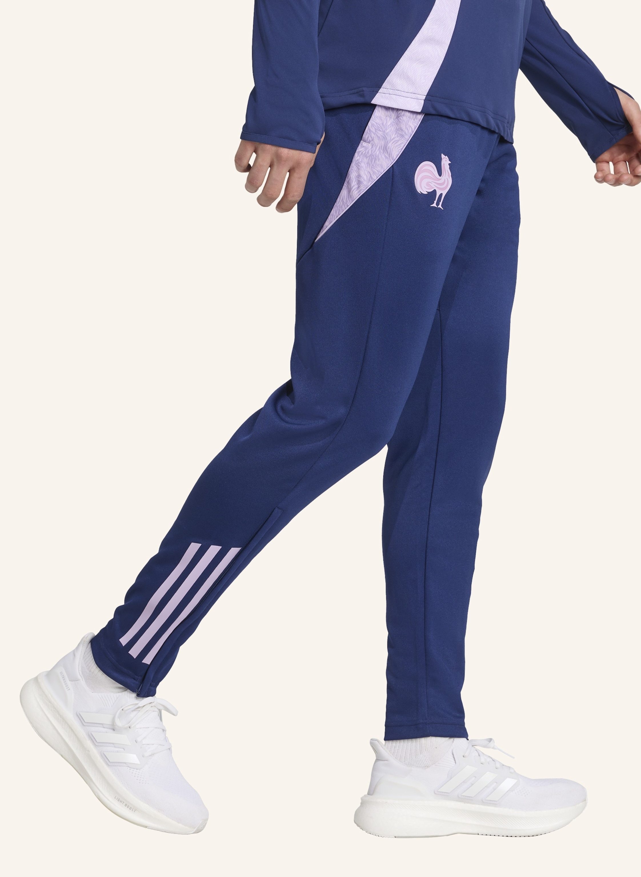 Thumbnail - Adidas Frankreich Trainingshose blau
