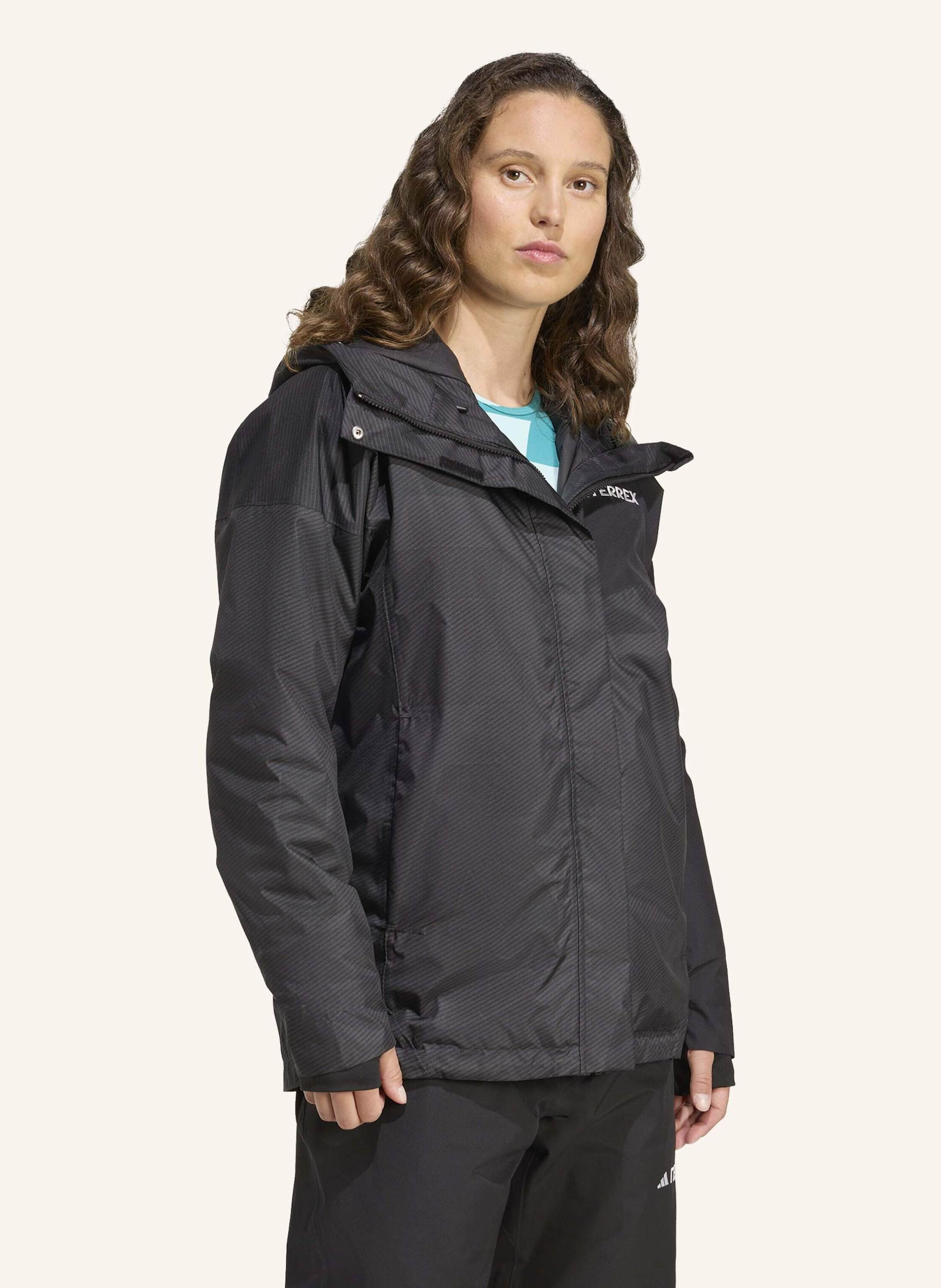 Thumbnail - Adidas Terrex Terrex Multi 2l Rain.Rdy Isolationsjacke schwarz