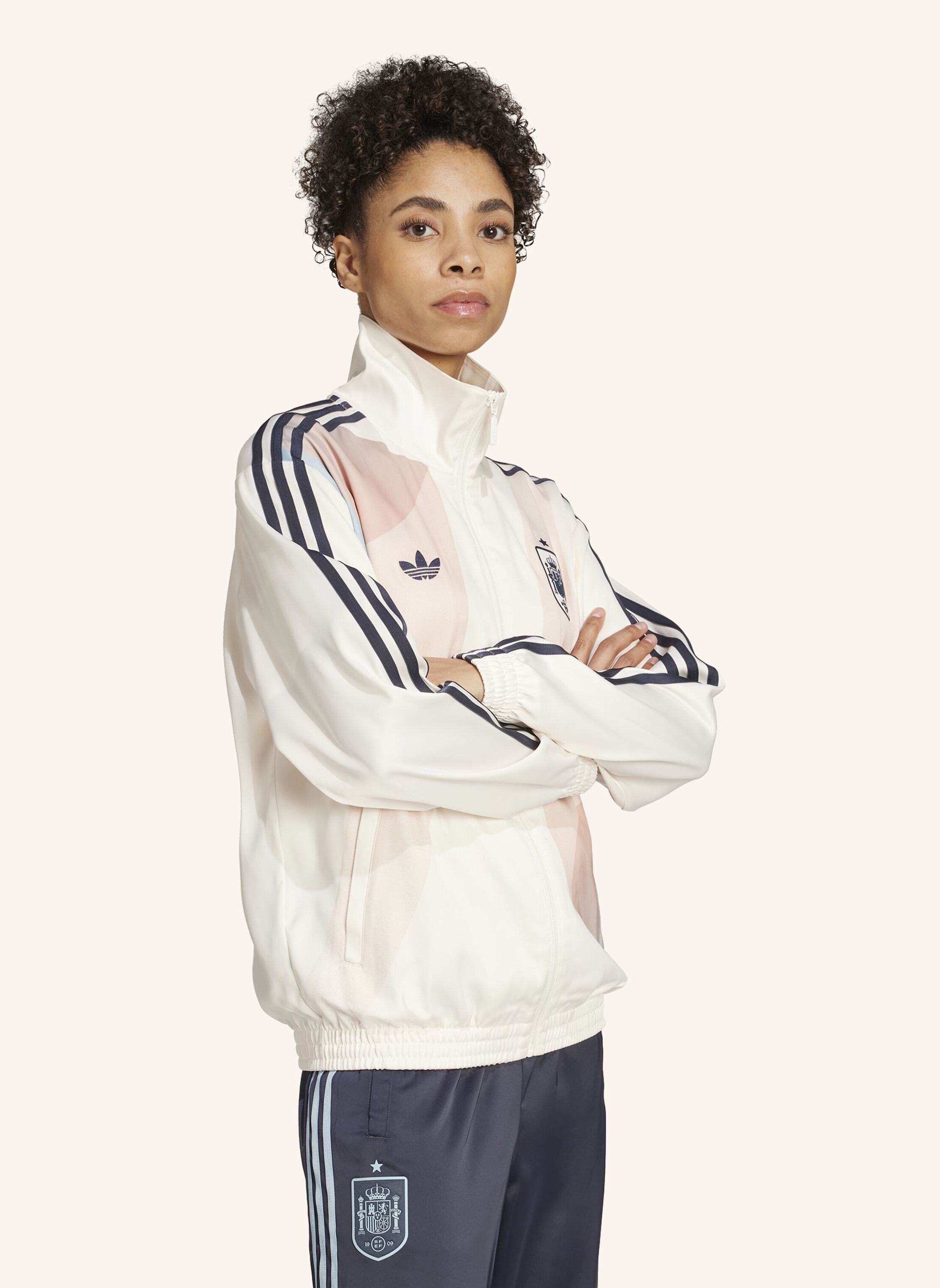 Thumbnail - Adidas Originals Spanien Trainingsjacke weiss