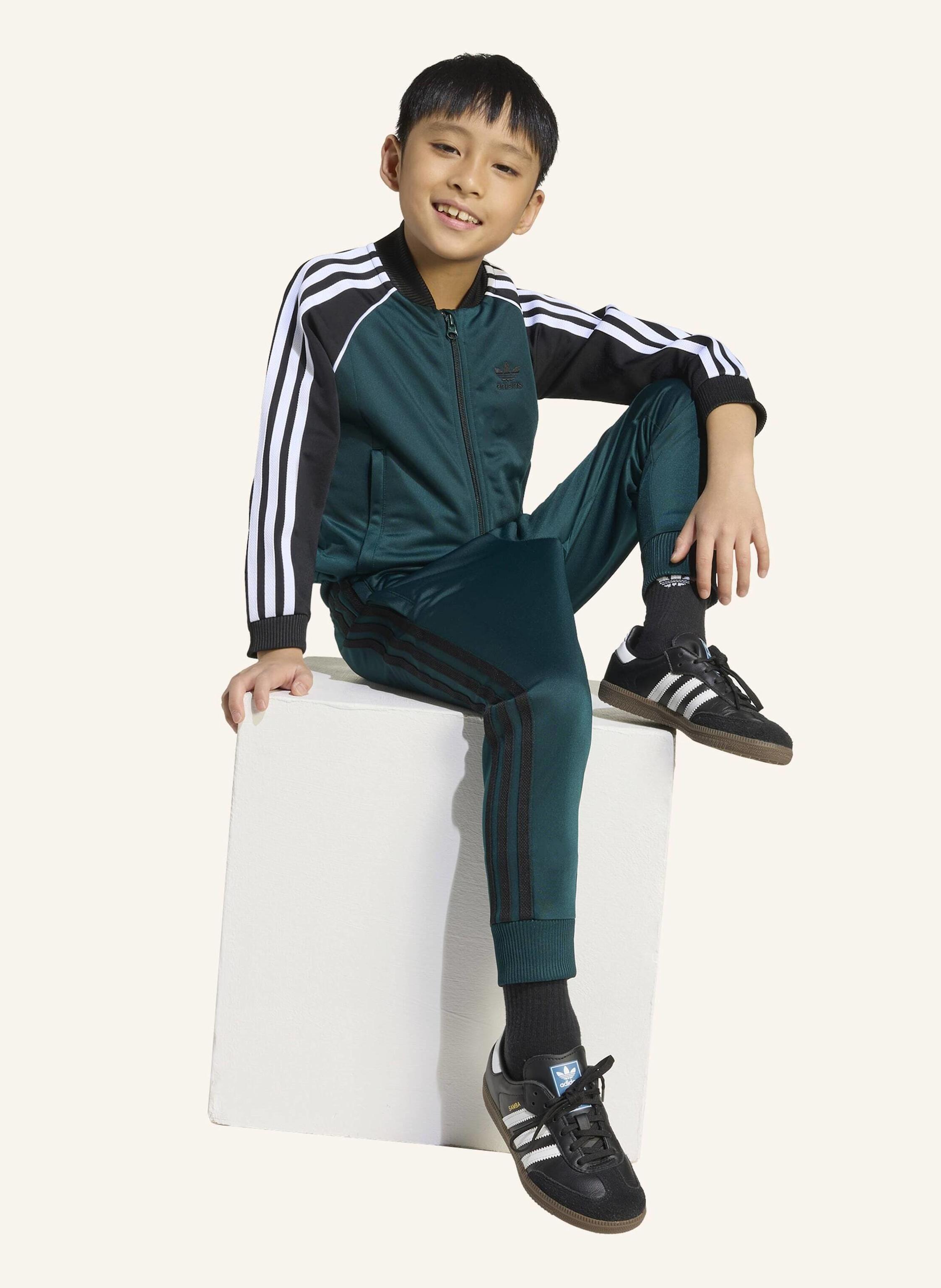 Thumbnail - Adidas Originals Adicolor Sst Kids Trainingsanzug gruen