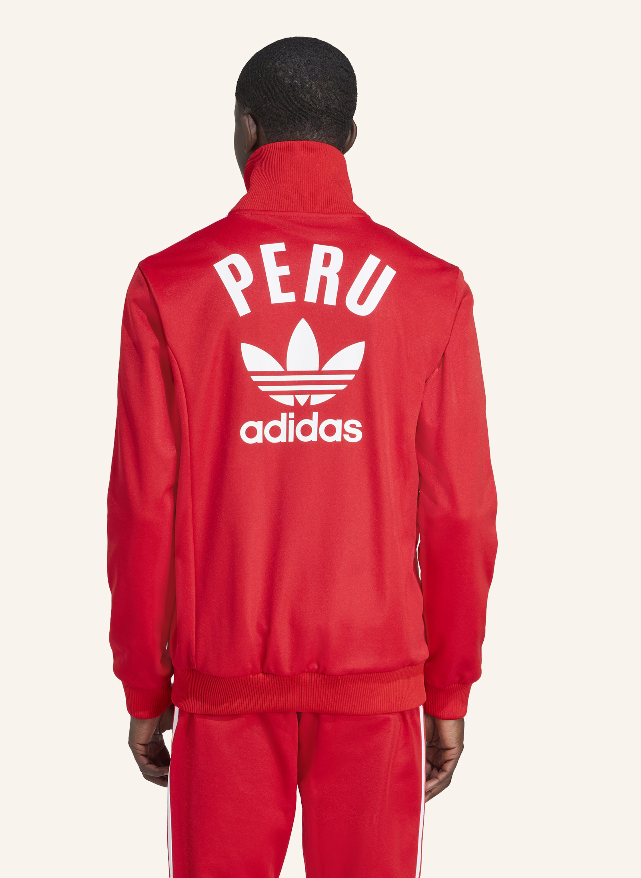 Thumbnail - Adidas Originals Peru Trainingsjacke rot