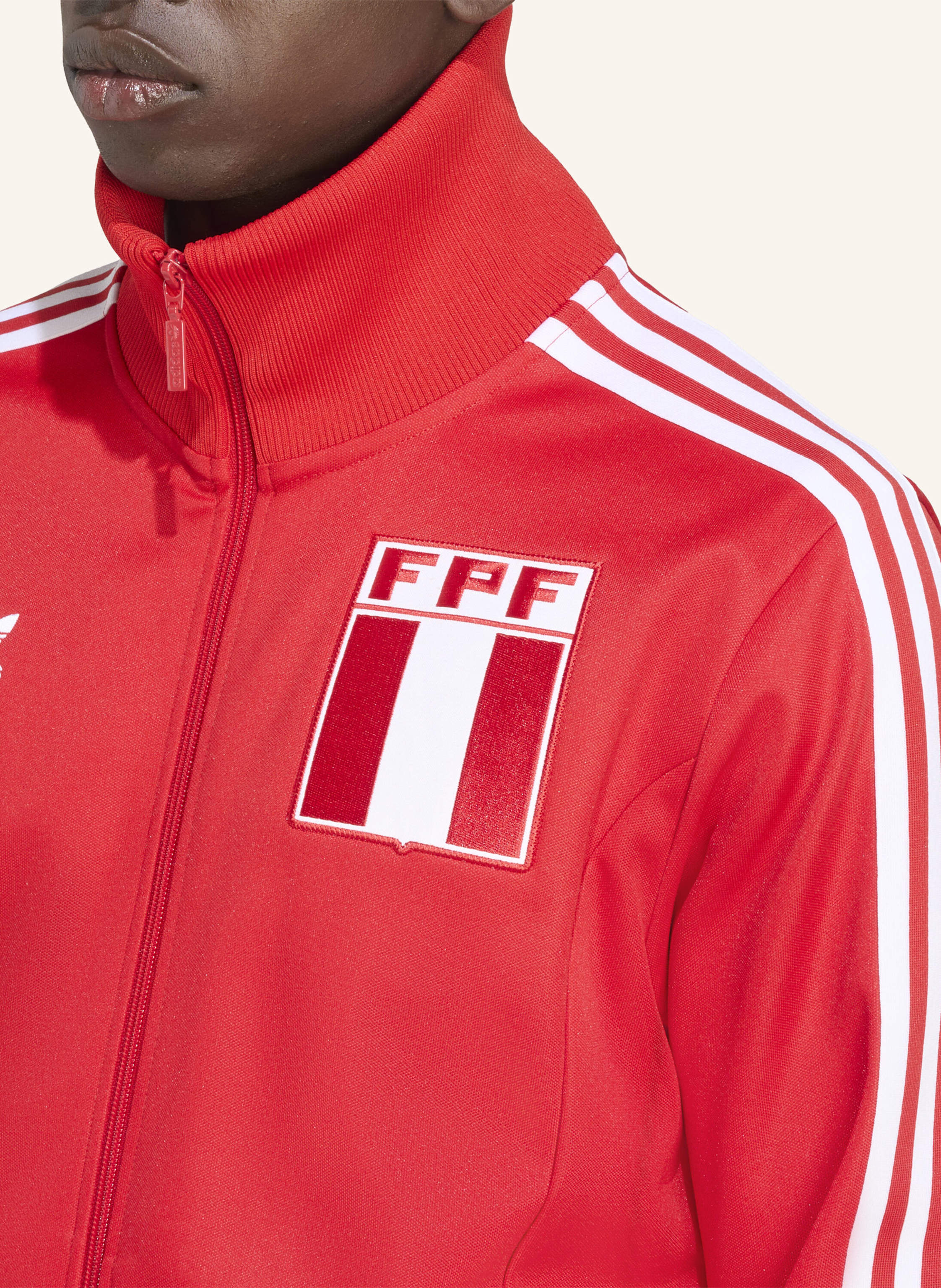 Thumbnail - Adidas Originals Peru Trainingsjacke rot