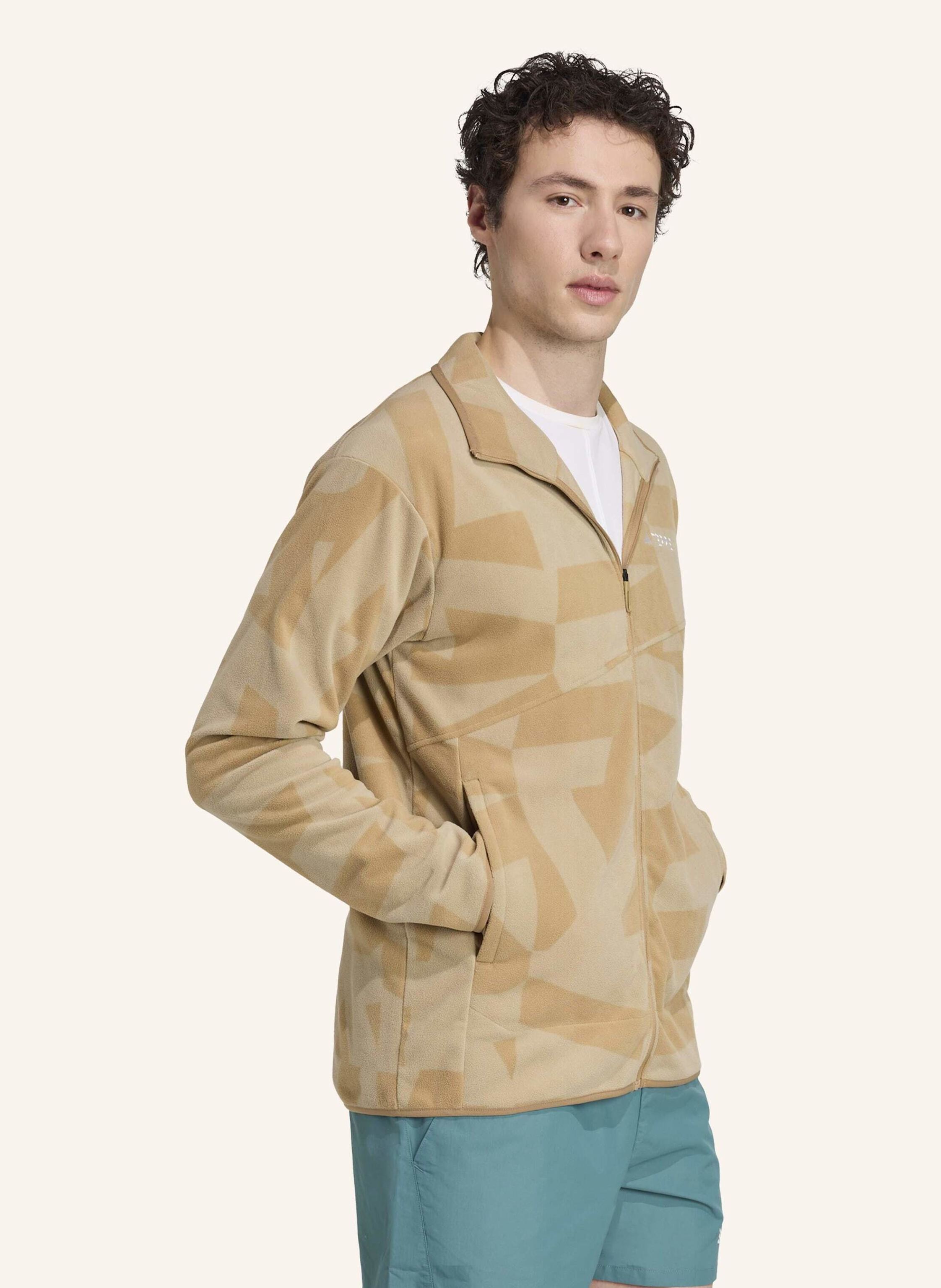 Thumbnail - Adidas Terrex Fleecejacke Terrex Multi Printed Full Zip braun