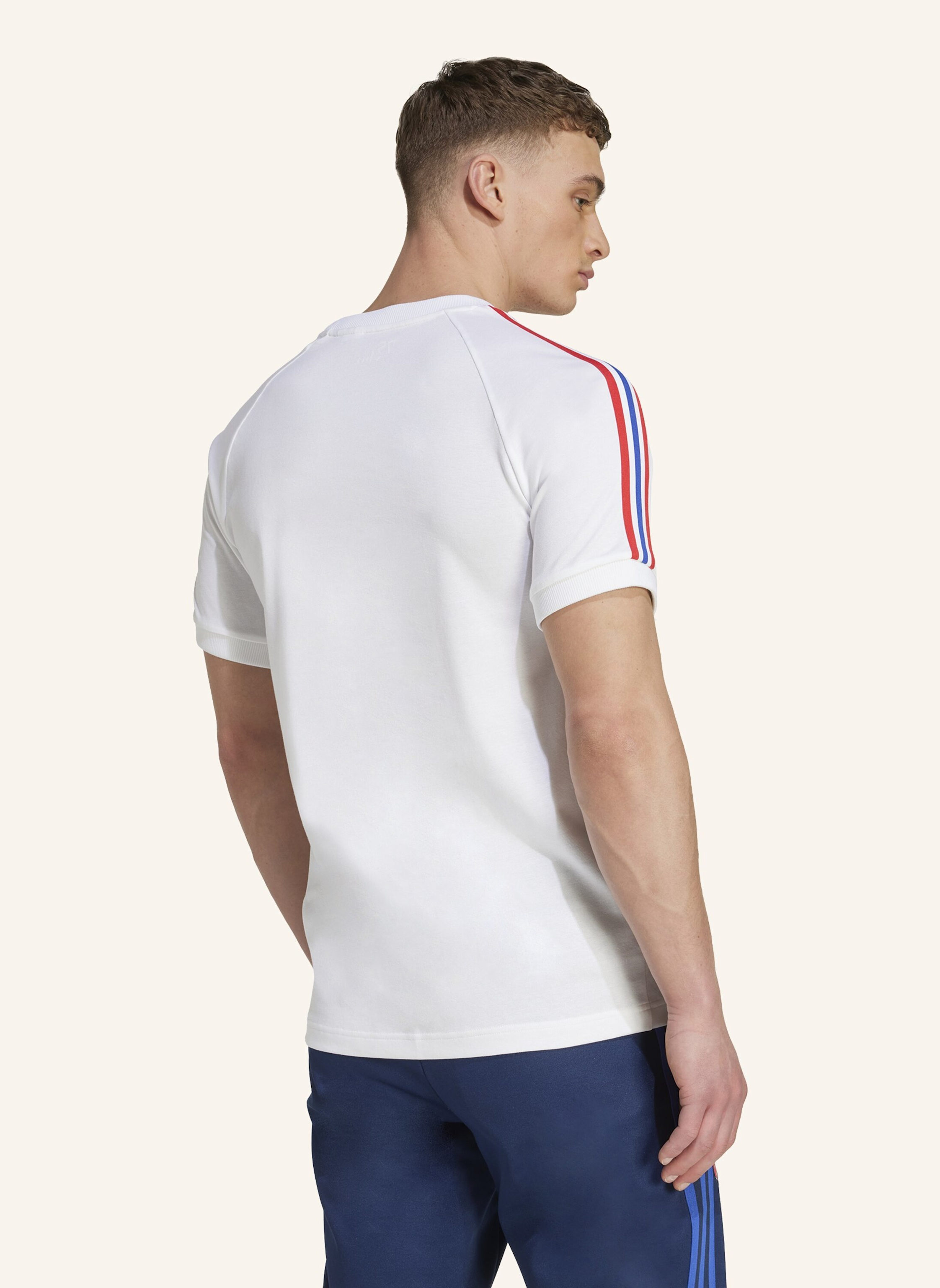 Thumbnail - Adidas Originals Olympique Lyon Anniversary T-Shirt weiss