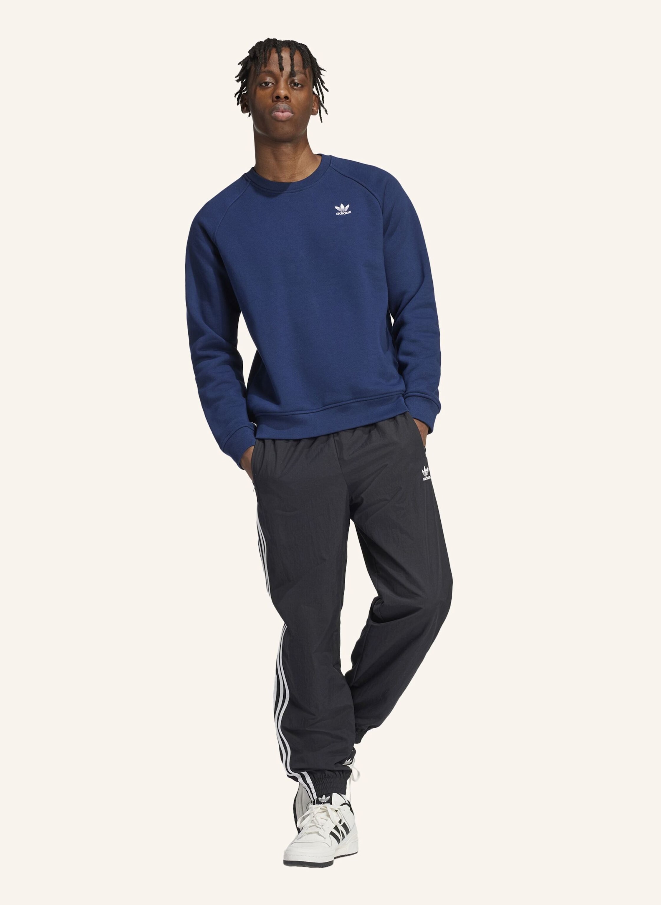 Thumbnail - Adidas Originals Trefoil Essentials Sweatshirt blau