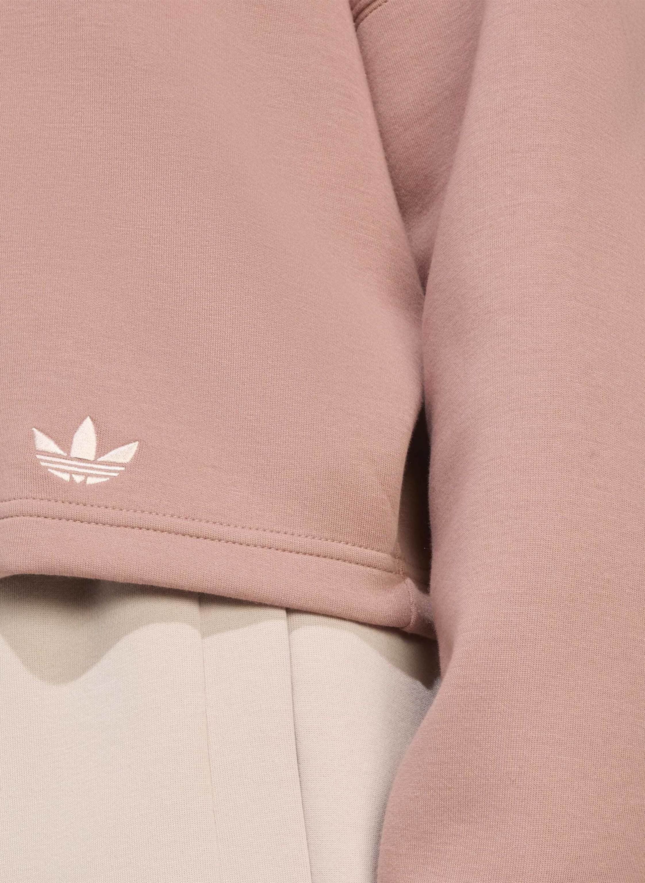 Thumbnail - Adidas Originals Off Placed 3-Streifen Hoodie pink