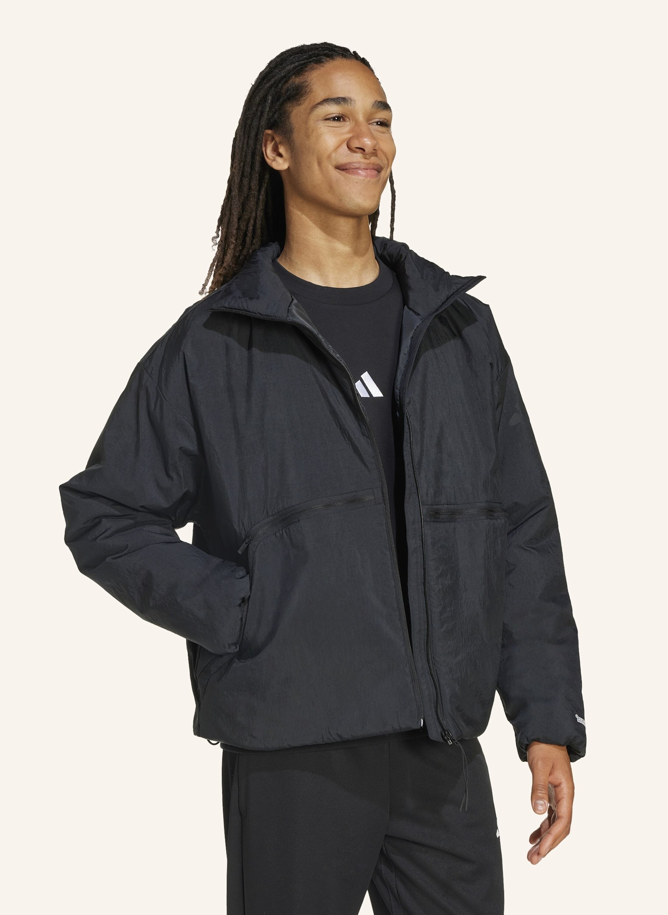 Thumbnail - Adidas City Tech Climawarm Primaloft® Jacke schwarz