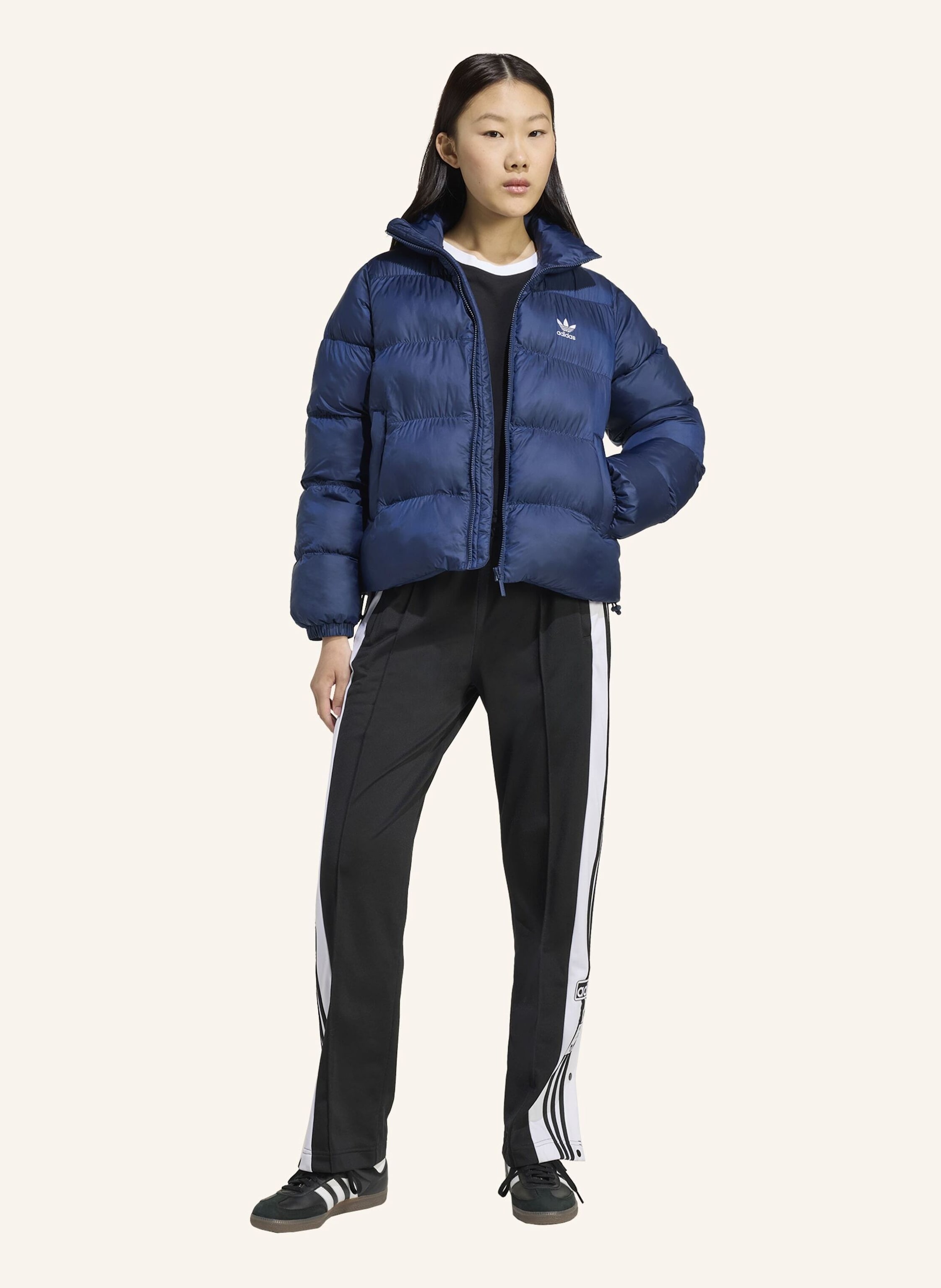 Thumbnail - Adidas Originals Adicolor Short Puffer Jacke blau