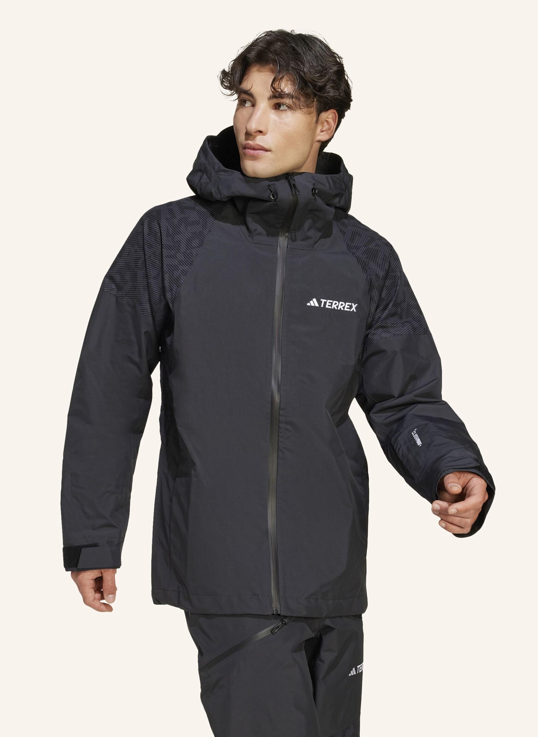 Thumbnail - Adidas Terrex Terrex Xperior Hybrid Primeknit Climaproof+ Jacke schwarz