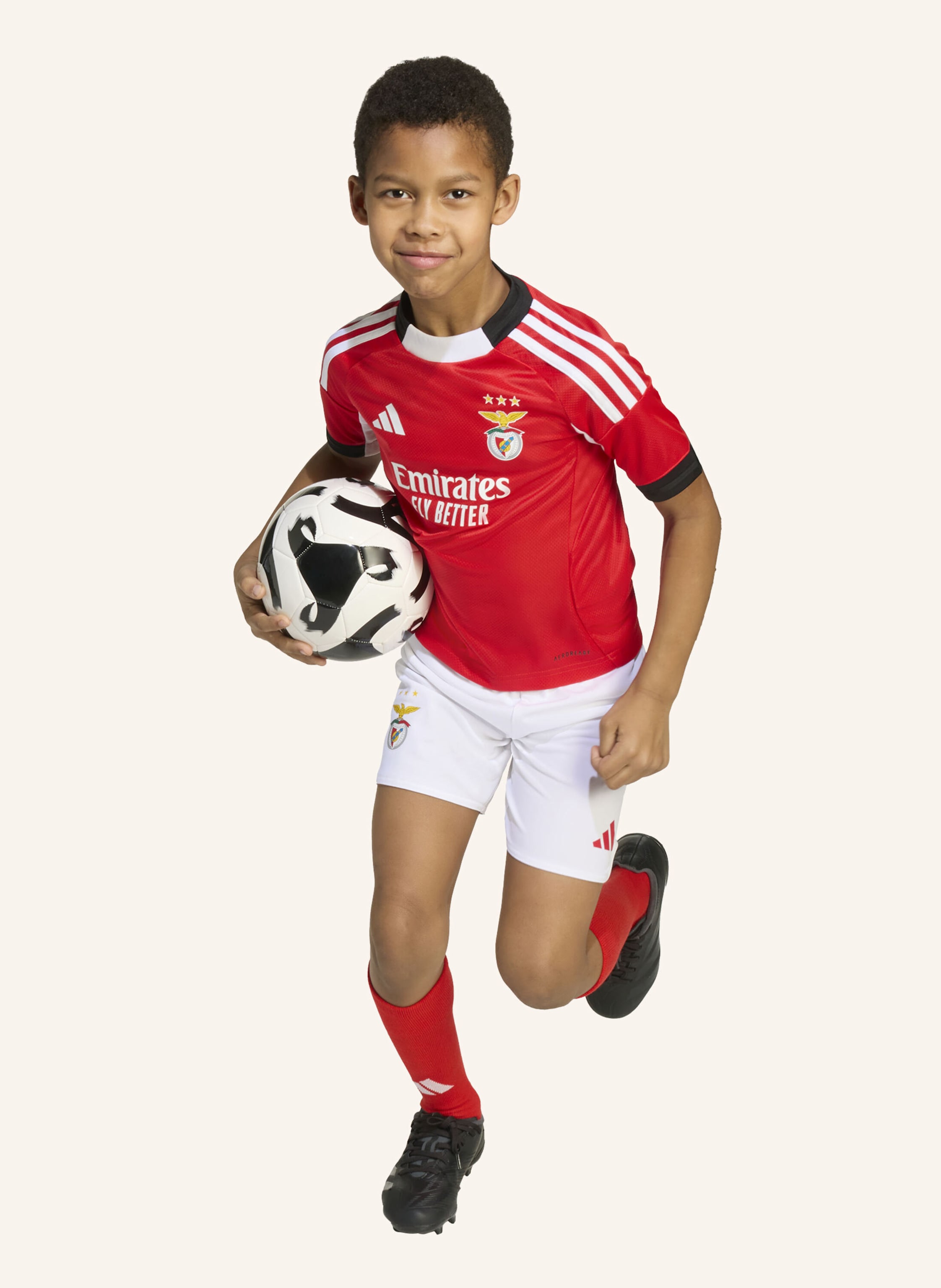 Thumbnail - Adidas Benfica Lissabon 25/26 Kids Mini-Heimausrüstung rot