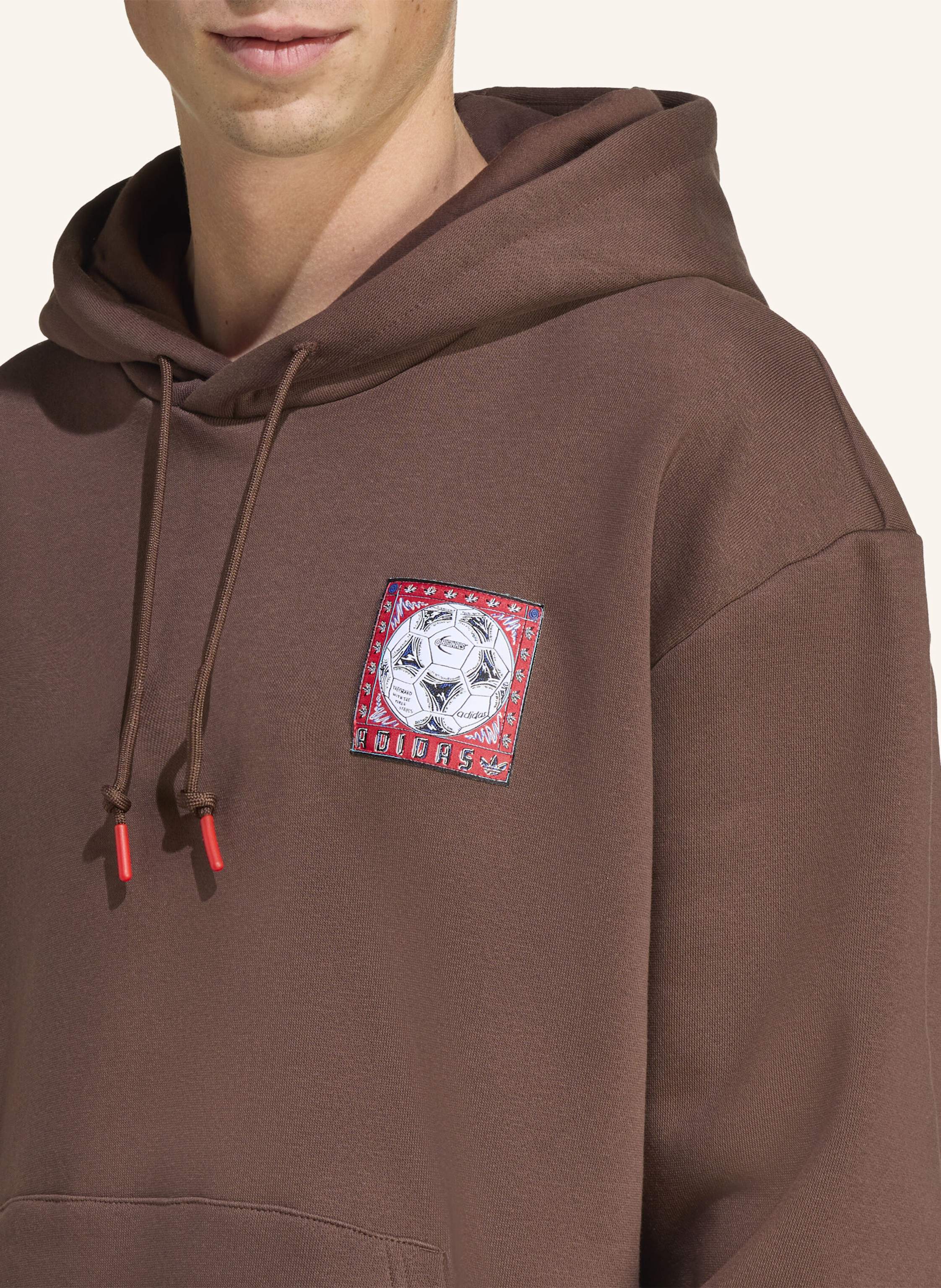 Thumbnail - Adidas Originals Grafik Hoodie braun