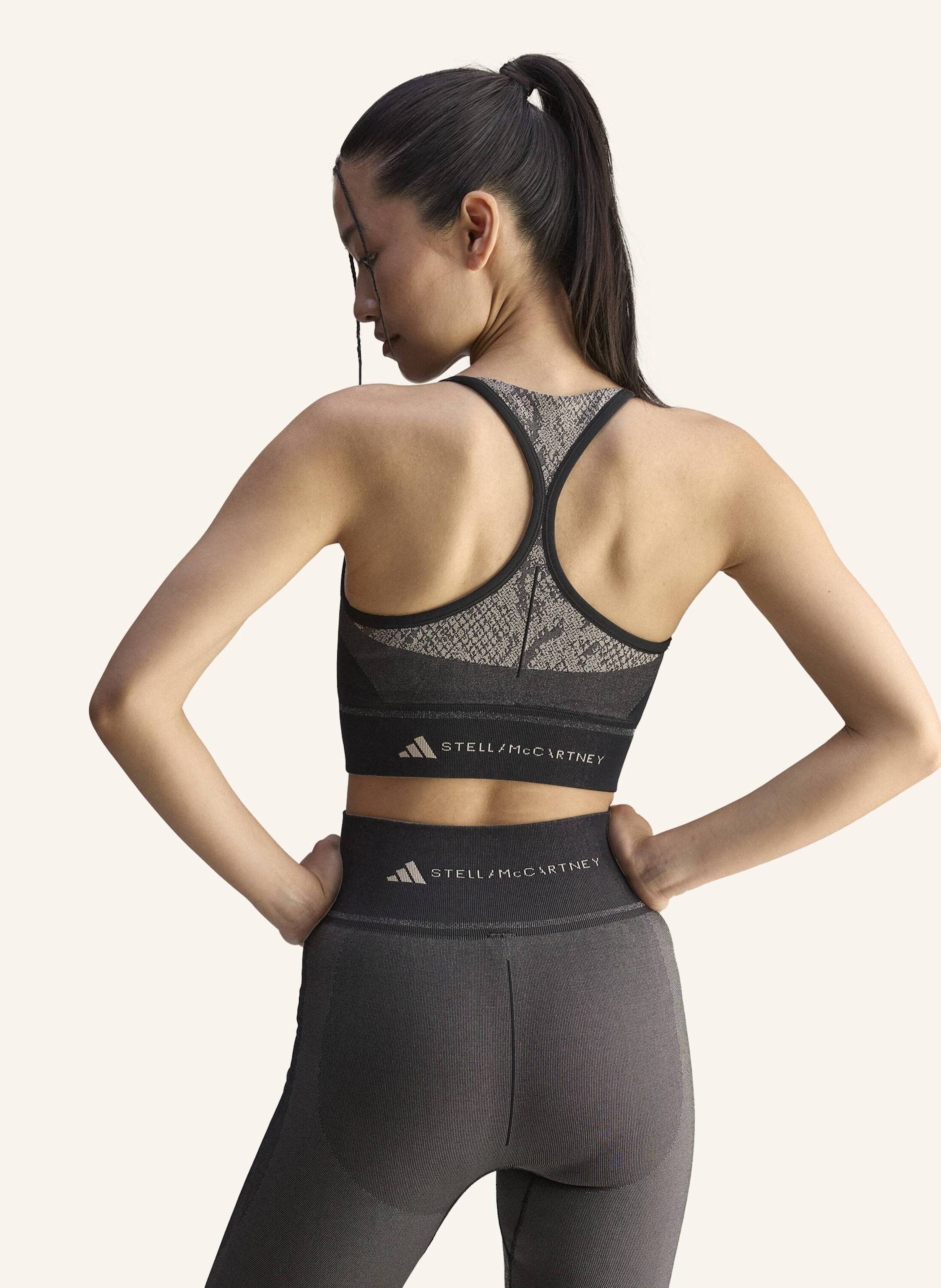 Thumbnail - Adidas By Stella Mccartney Adidas By Stella Mccartney Seamless Yoga Bh schwarz