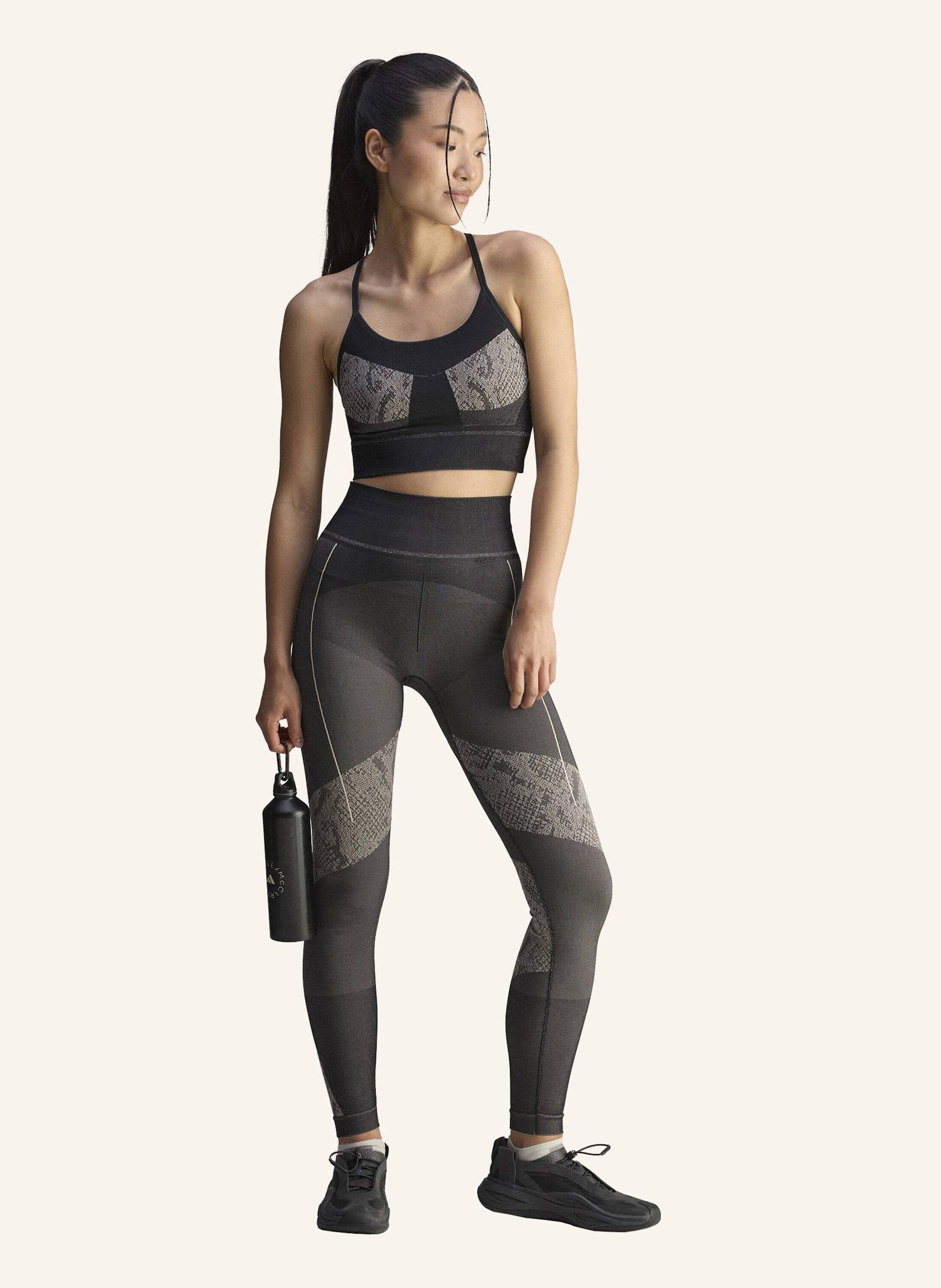 Thumbnail - Adidas By Stella Mccartney Adidas By Stella Mccartney Seamless Yoga Bh schwarz