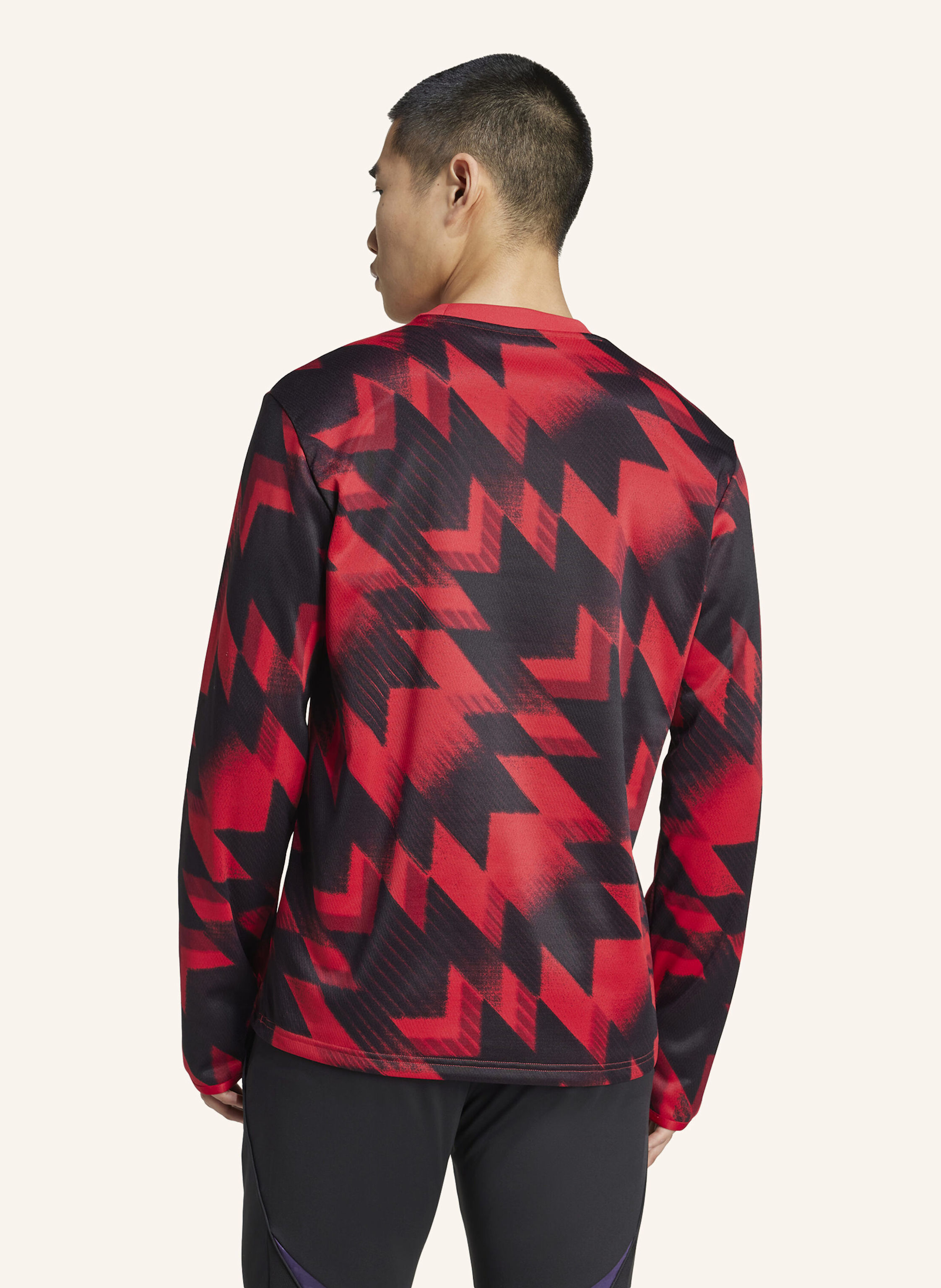 Thumbnail - Adidas Manchester United 25/26 Pre-Match Warm Oberteil rot