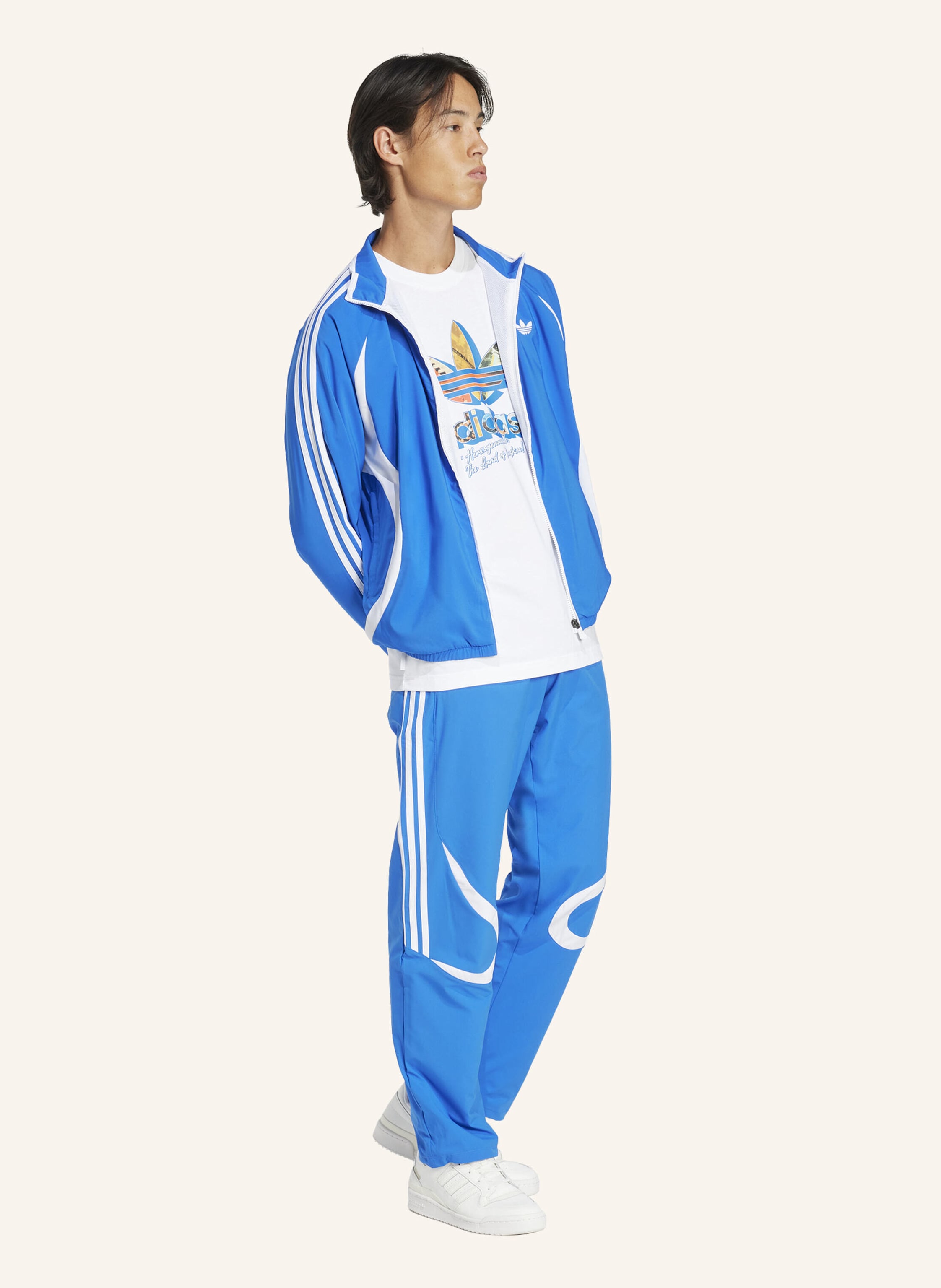 Thumbnail - Adidas Originals Adicolor Teamgeist Originals Jacke blau