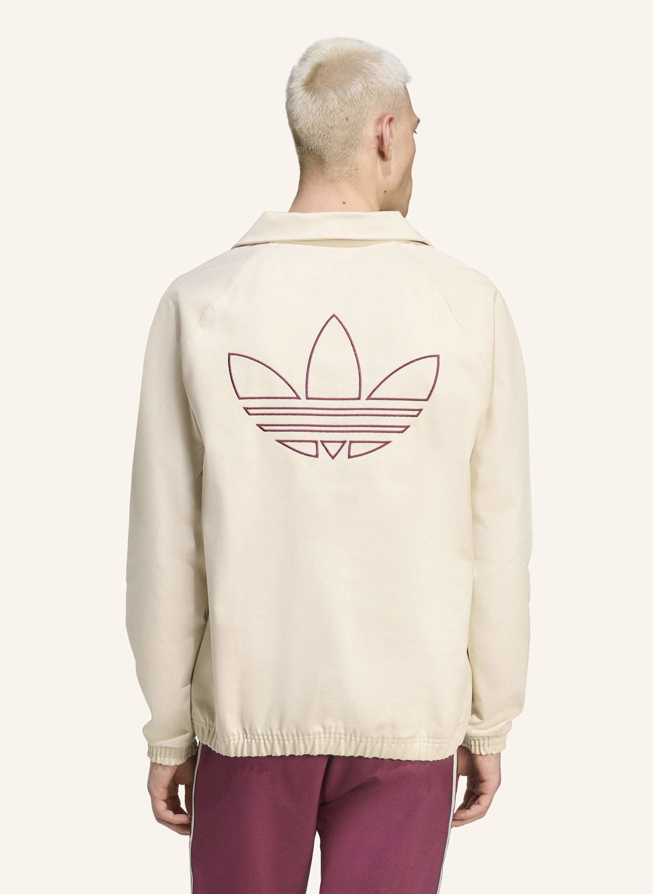Thumbnail - Adidas Originals Ajax Terrace Icons Drill Top beige