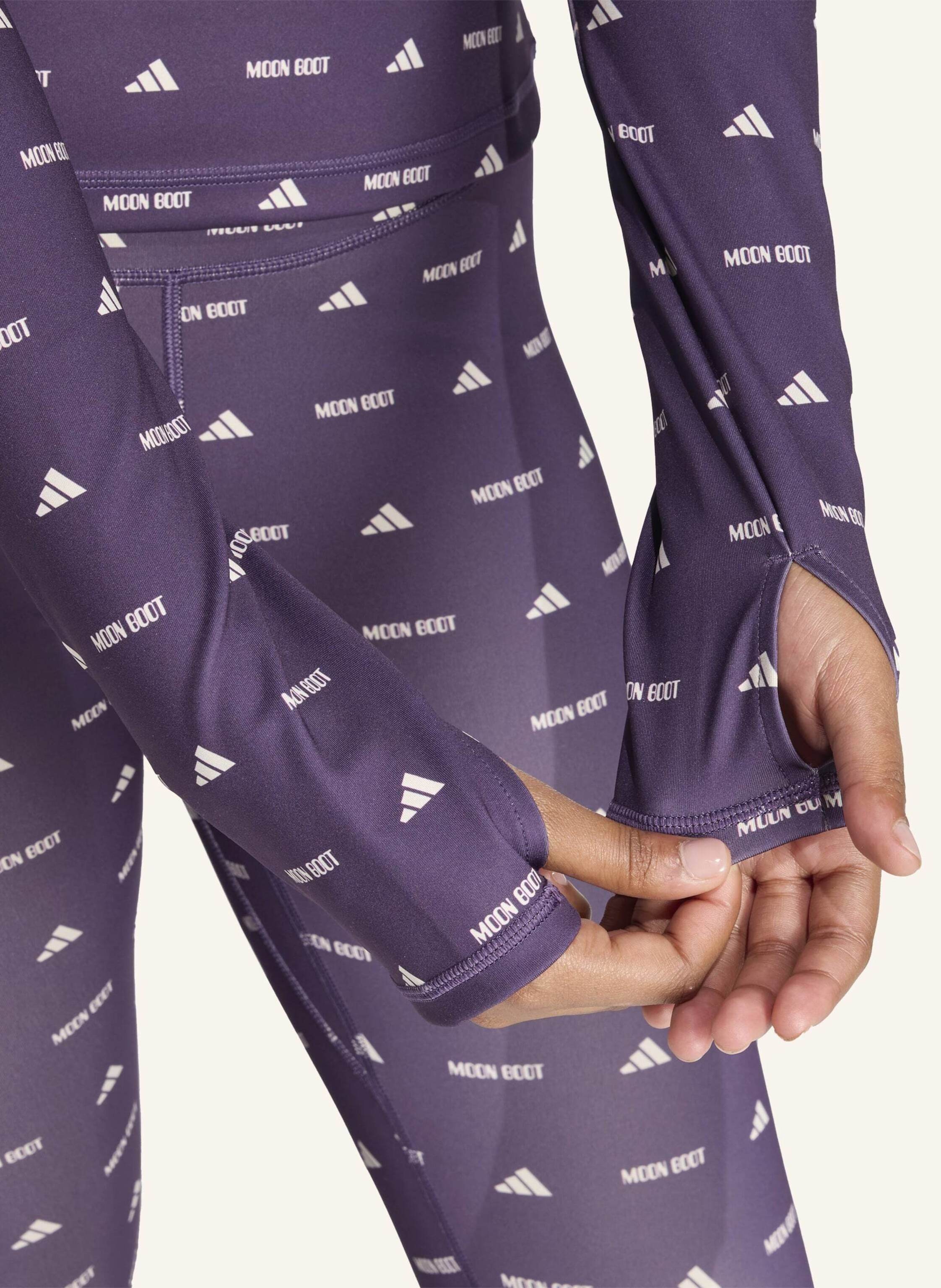 Thumbnail - Adidas Adidas X Moon Boot Langärmliges Shirt, Eng Anliegend lila