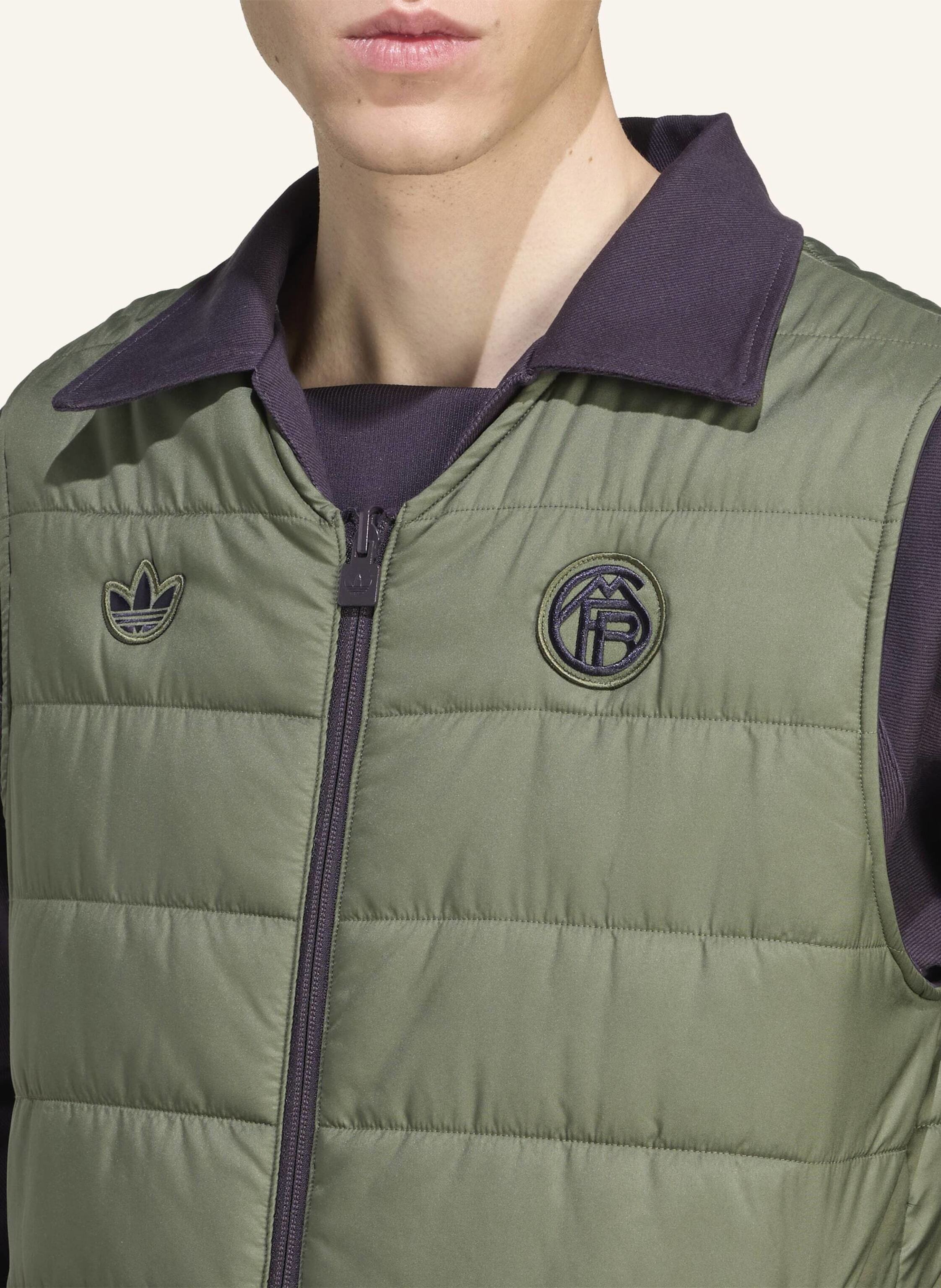 Thumbnail - Adidas Originals Fc Bayern München Terrace Icons Weste lila