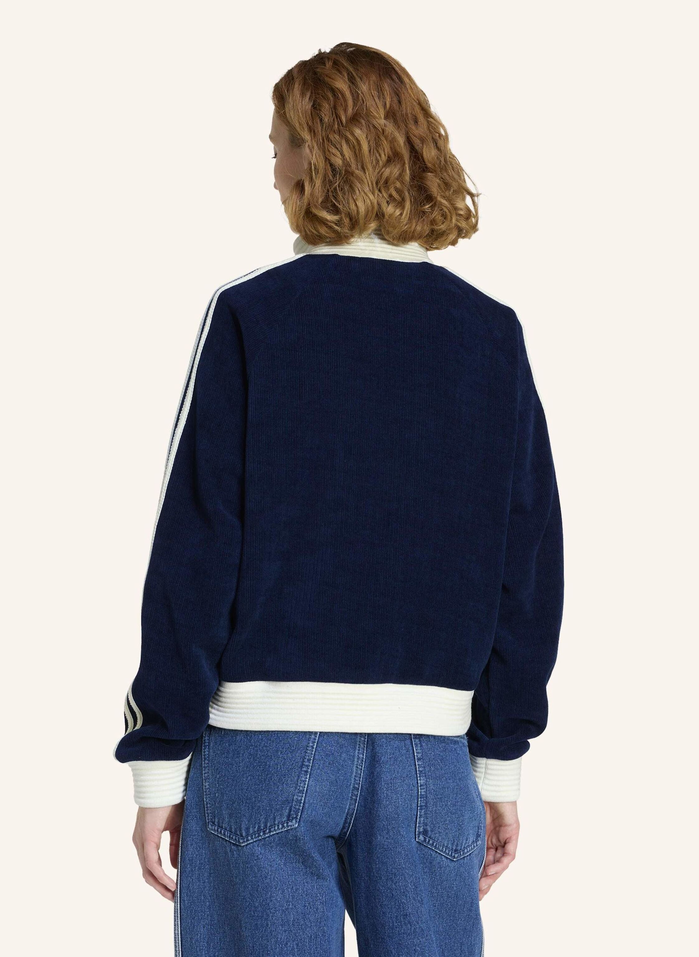 Thumbnail - Adidas Originals Adidas Originals Velour Knit Track Top blau