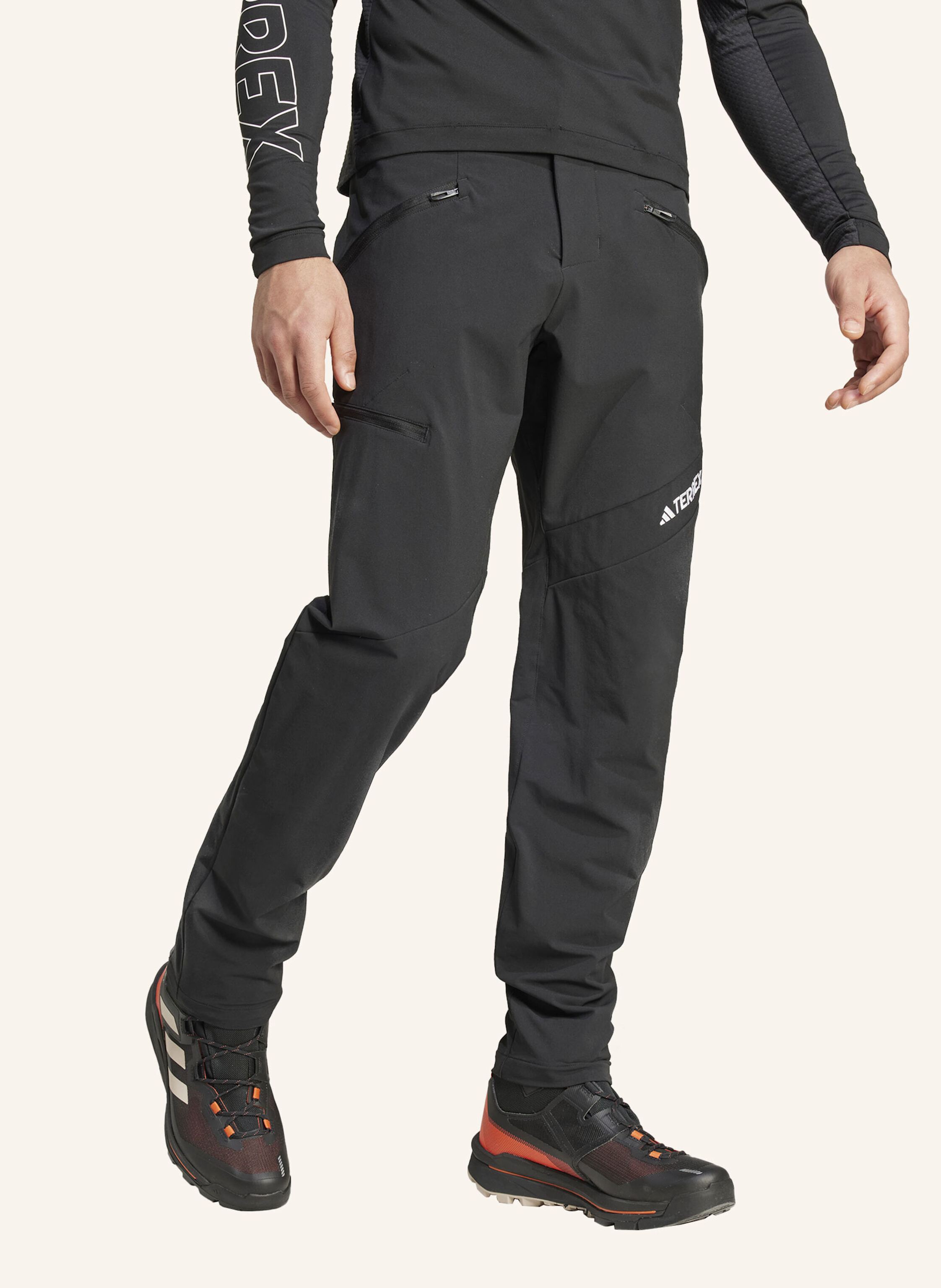 Thumbnail - Adidas Terrex Techrock Brushed Softshellhose schwarz