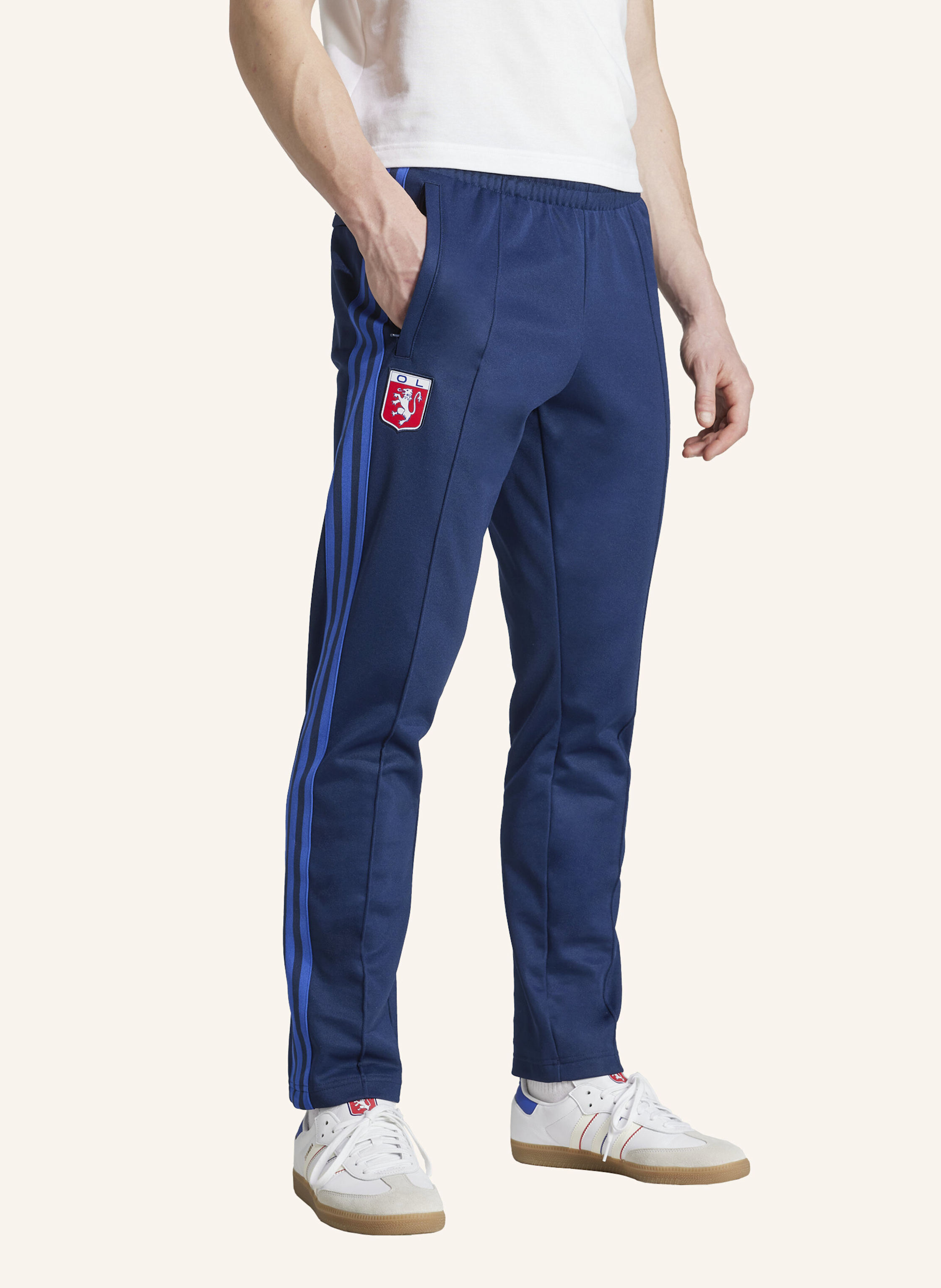 Thumbnail - Adidas Originals Olympique Lyon Anniversary Trainingshose blau