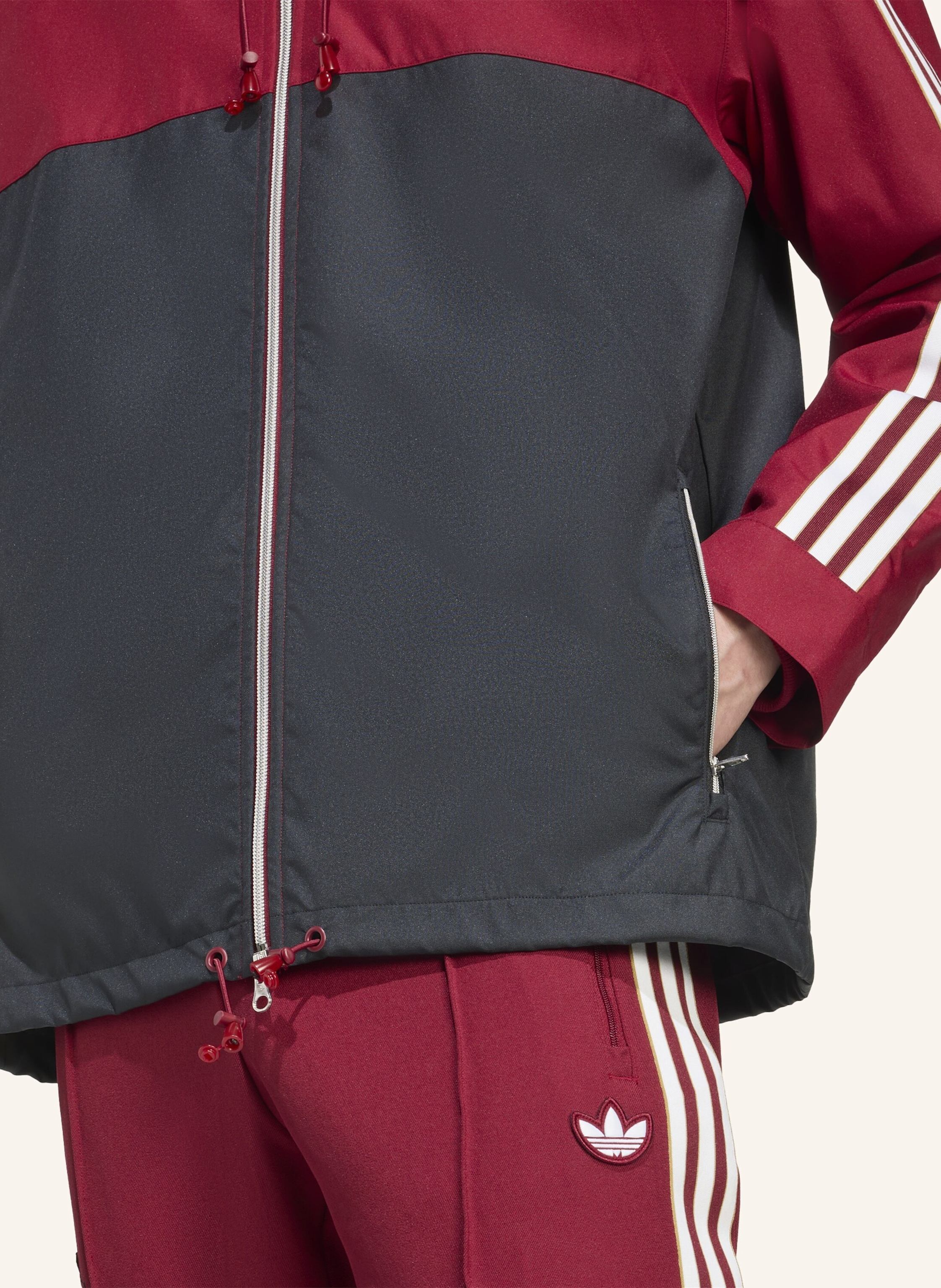 Thumbnail - Adidas Originals Arsenal Terrace Icons Parka rot