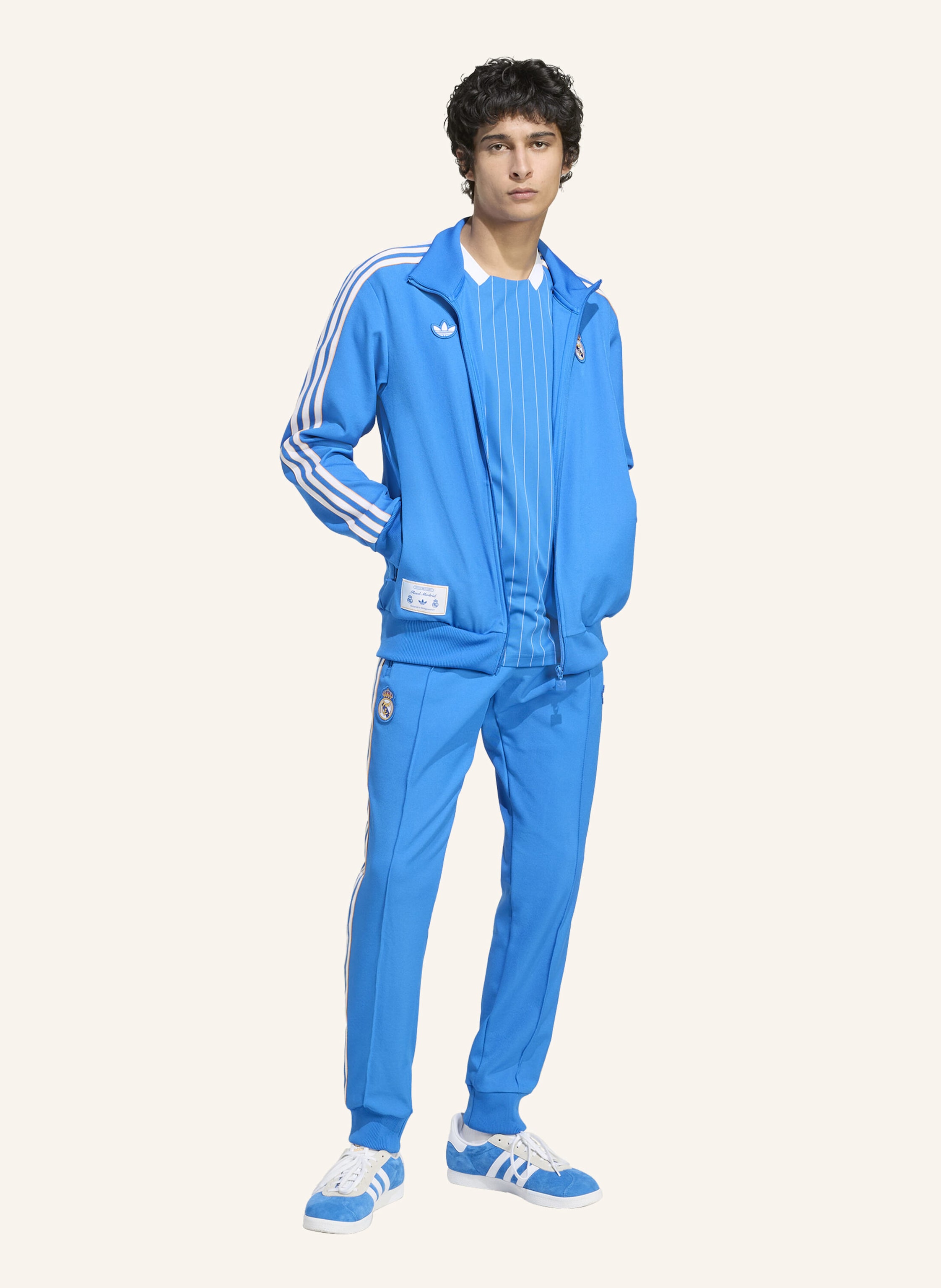 Thumbnail - Adidas Originals Real Madrid Terrace Icons Track Top blau