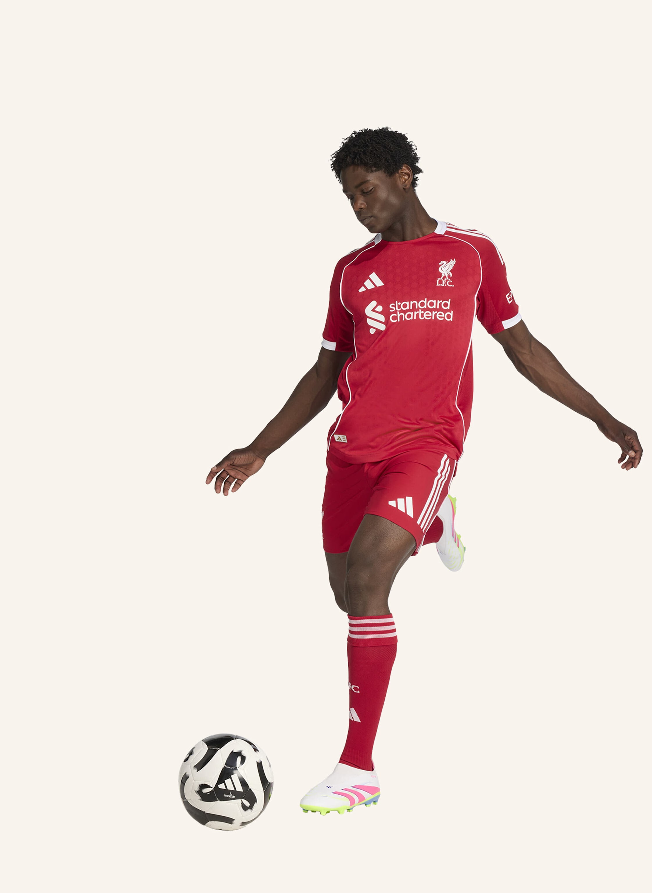 Thumbnail - Adidas Liverpool Fc 25/26 Heim Authentic Trikot rot