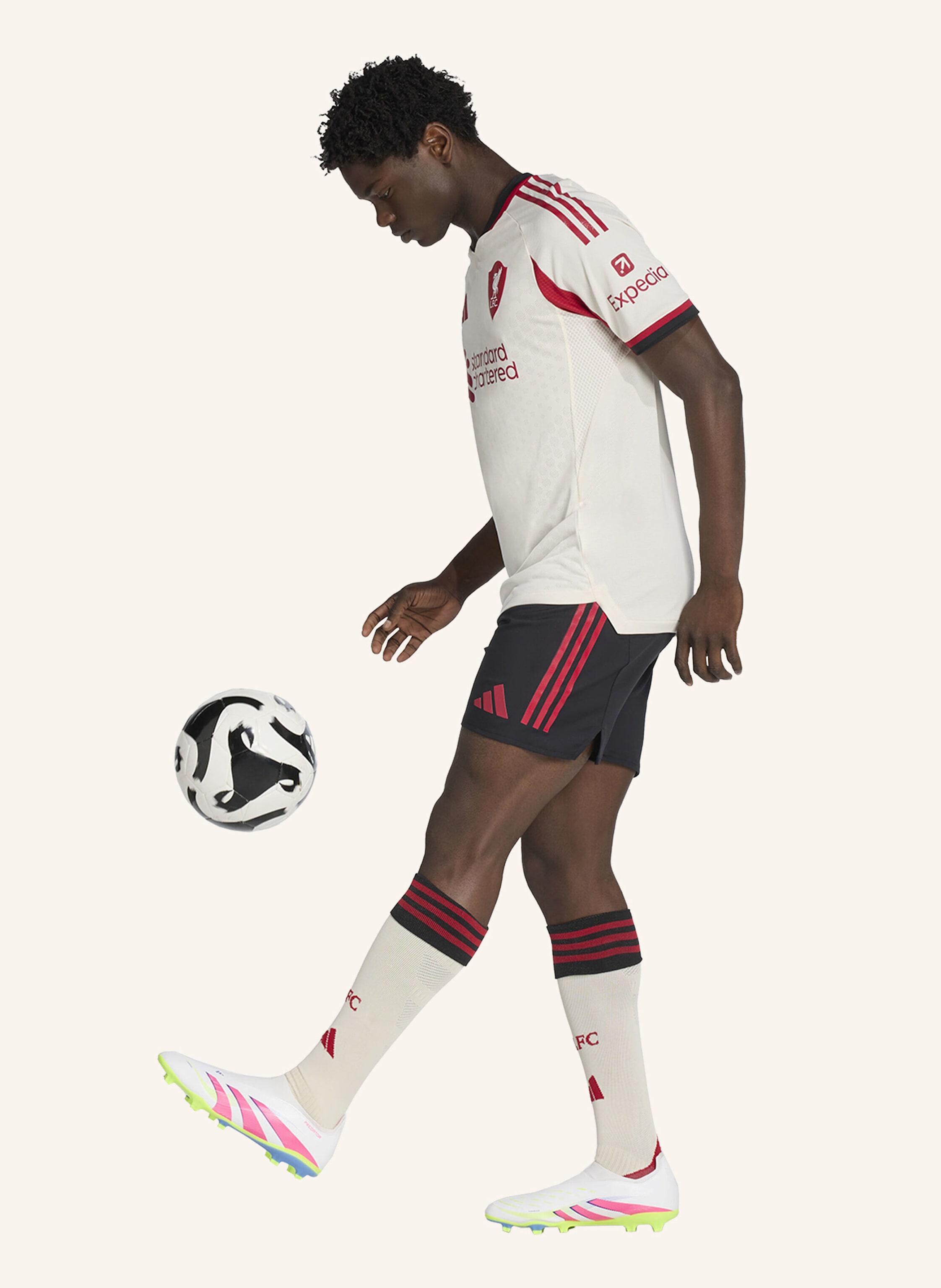 Thumbnail - Adidas Liverpool Fc 25/26 Authentic Auswärtstrikot weiss