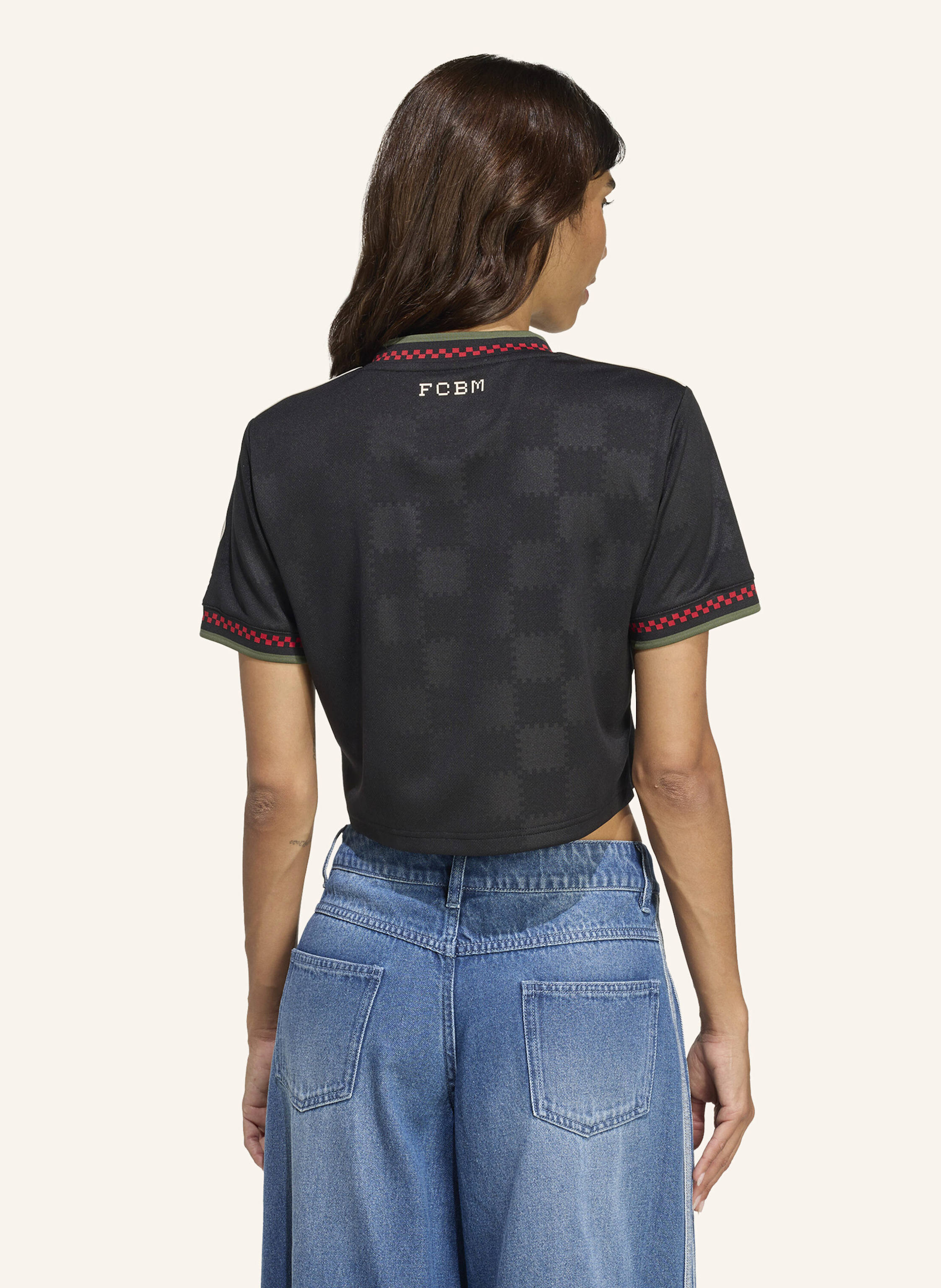 Thumbnail - Adidas Fc Bayern München 25/26 Kürzer Geschnittenes Ausweichtrikot schwarz