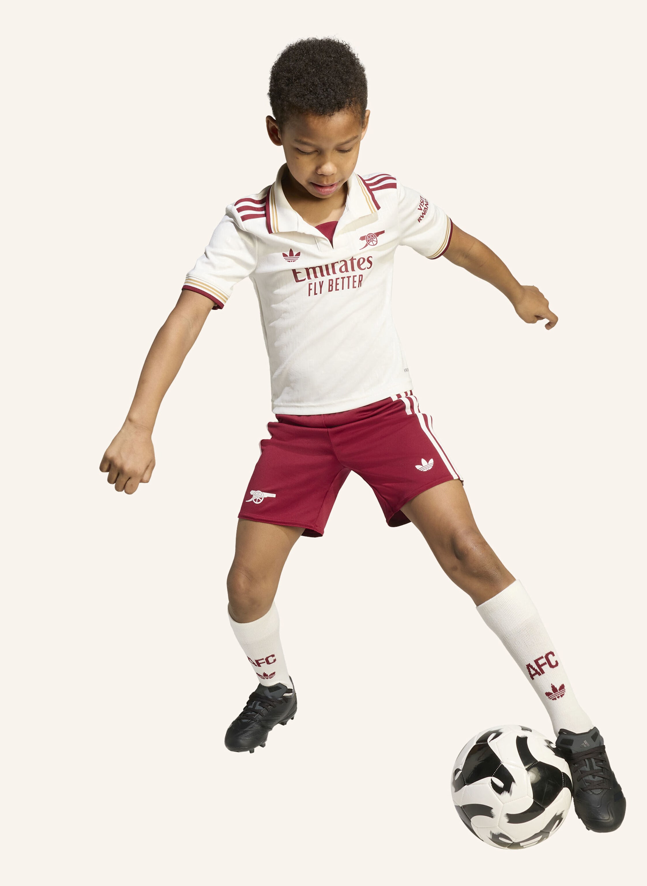 Thumbnail - Adidas Fc Arsenal 25/26 Kids Mini-Ausweichausrüstung weiss