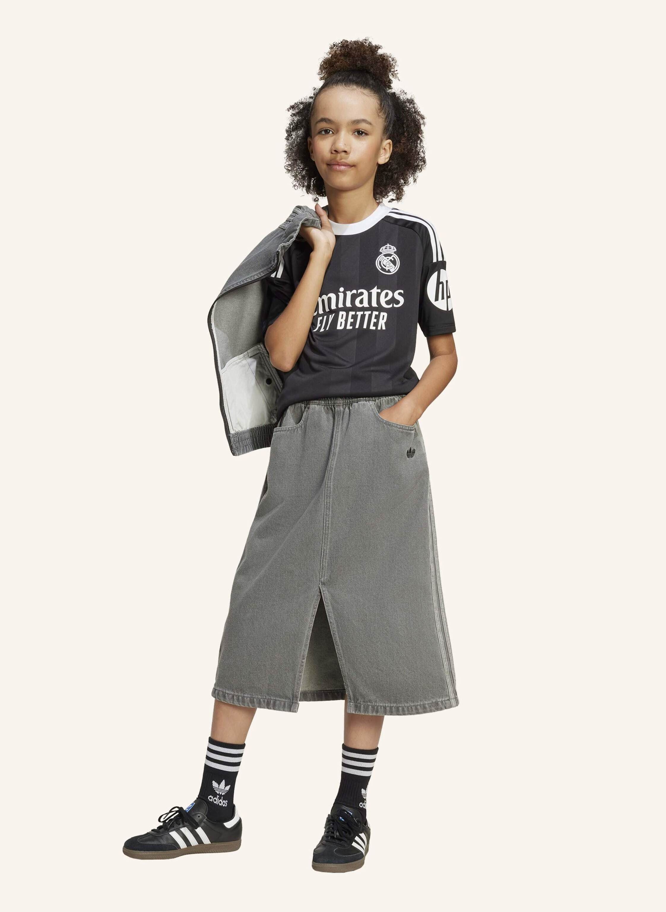 Thumbnail - Adidas Real Madrid 25/26 Kids Torwart-Ausweichtrikot schwarz