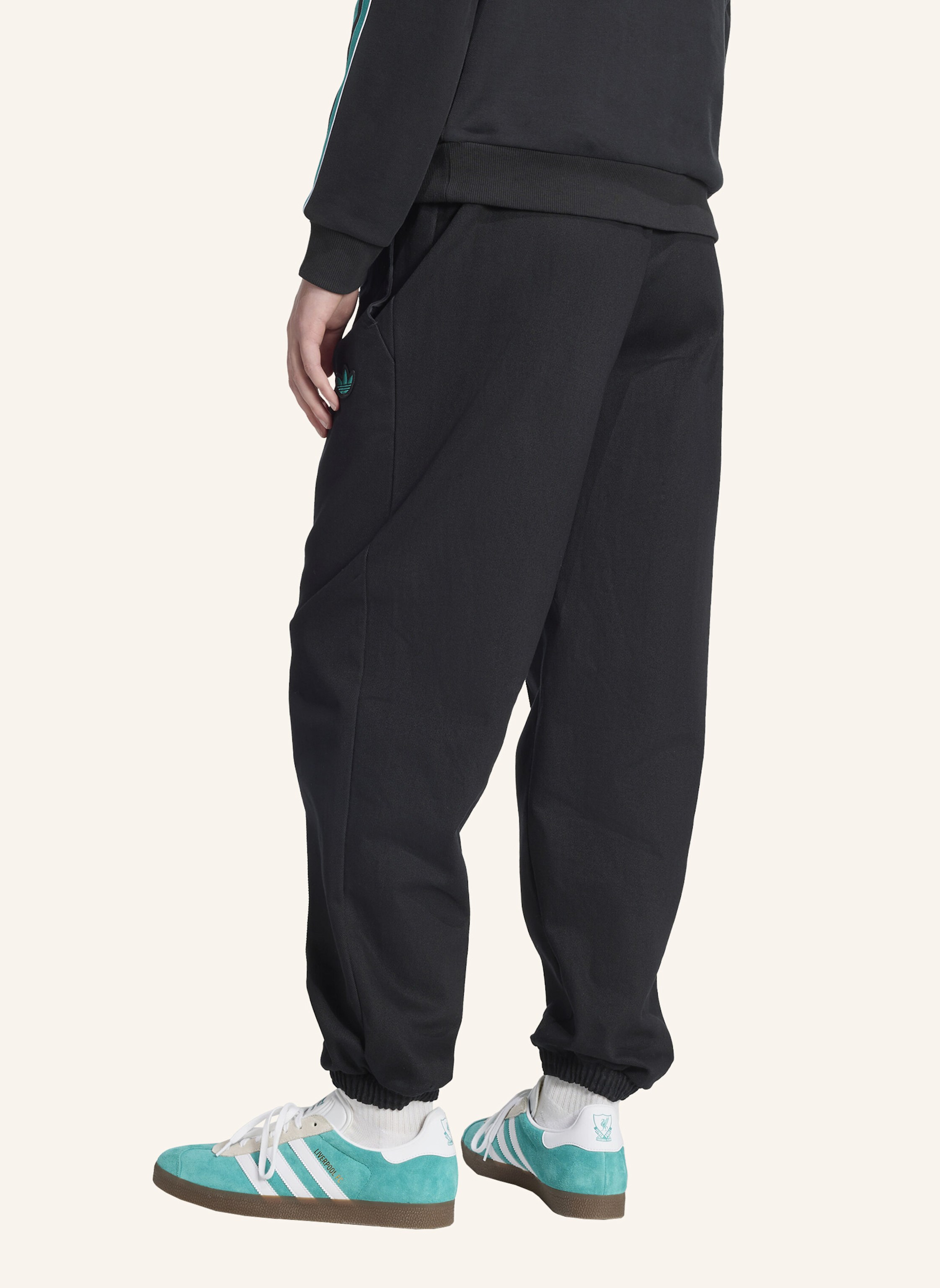 Thumbnail - Adidas Originals Fc Liverpool Terrace Icons Drill Hose schwarz