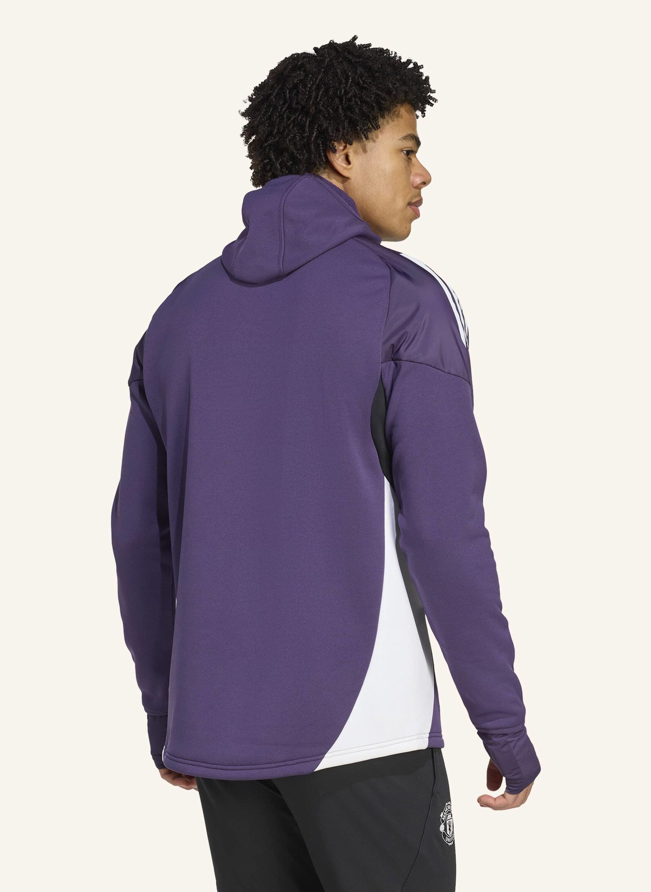 Thumbnail - Adidas Manchester United Tiro 25 Competition Winterized Oberteil lila