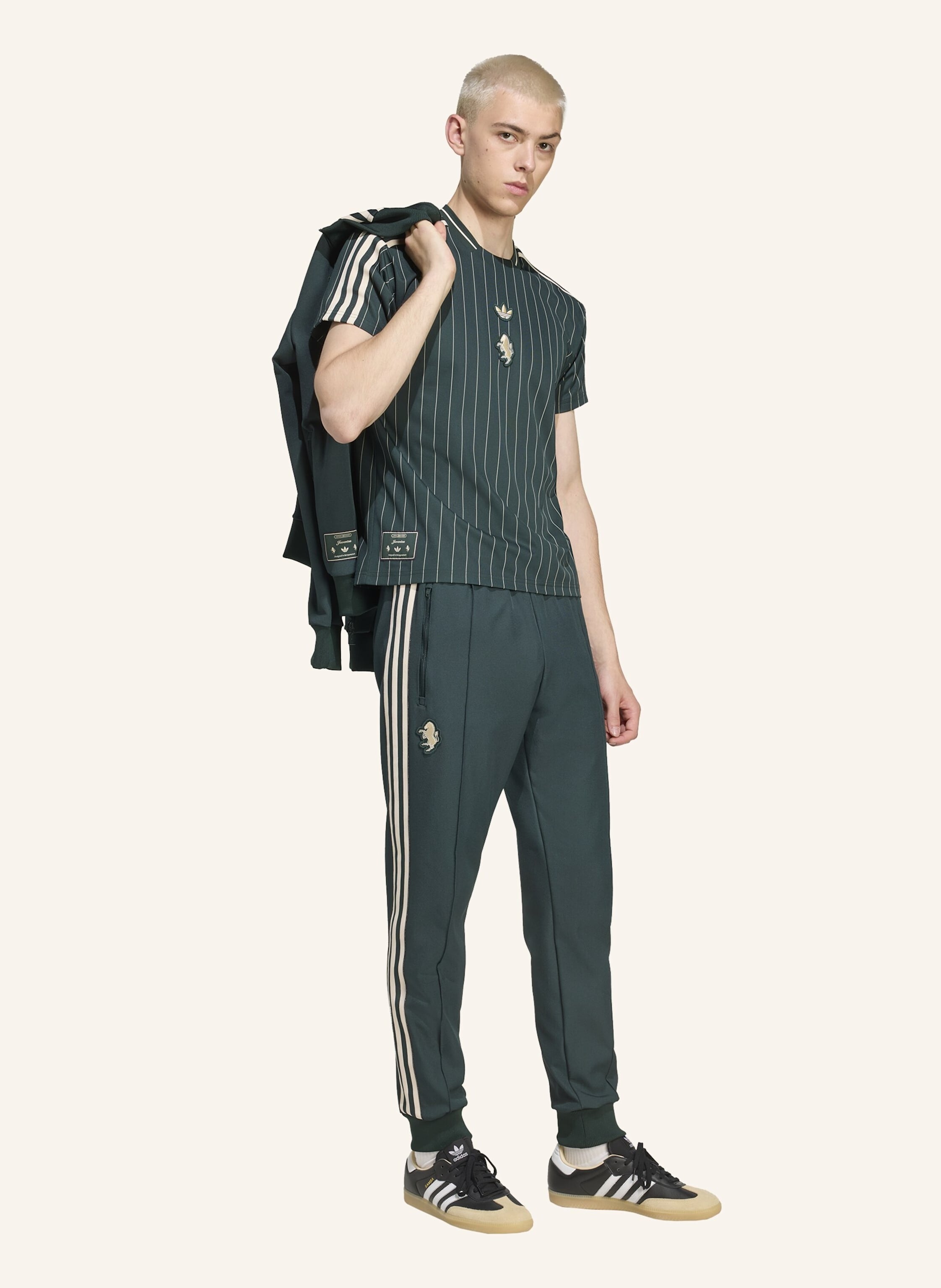 Thumbnail - Adidas Originals Juventus Turin Terrace Icons Trainingshose gruen