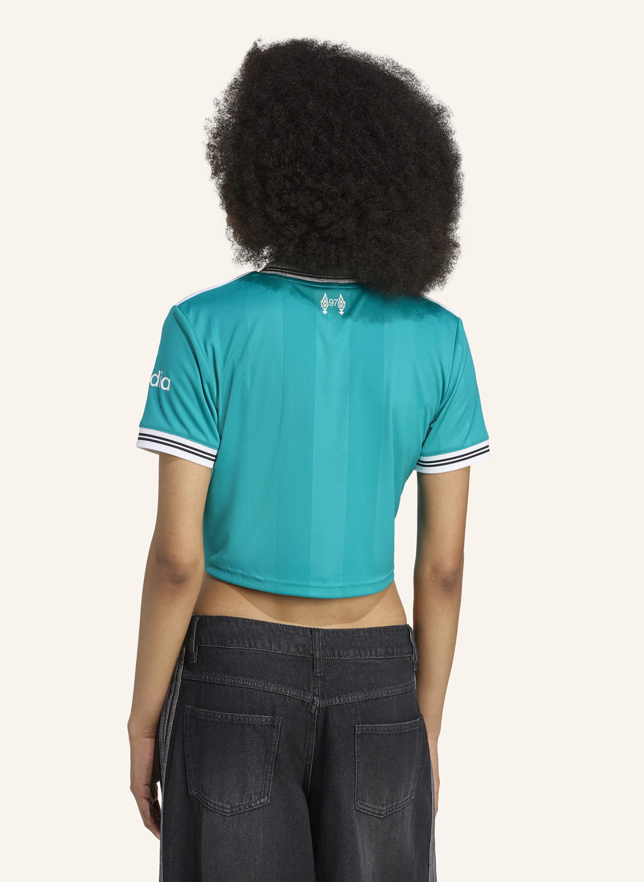 Thumbnail - Adidas Fc Liverpool 25/26 Kürzer Geschnittenes Ausweichtrikot gruen