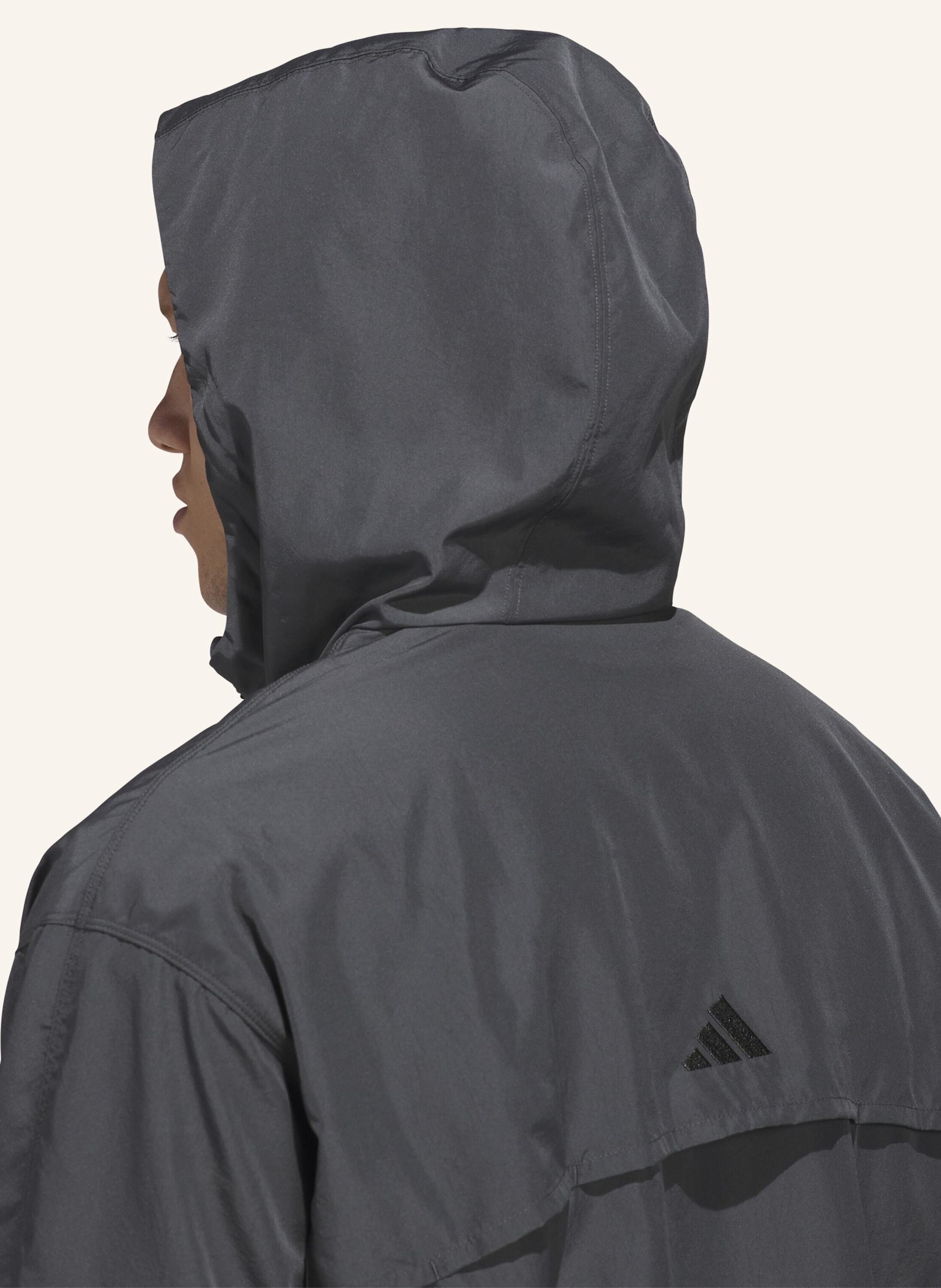 Thumbnail - Adidas Anthony Edwards Anorak Pullover grau