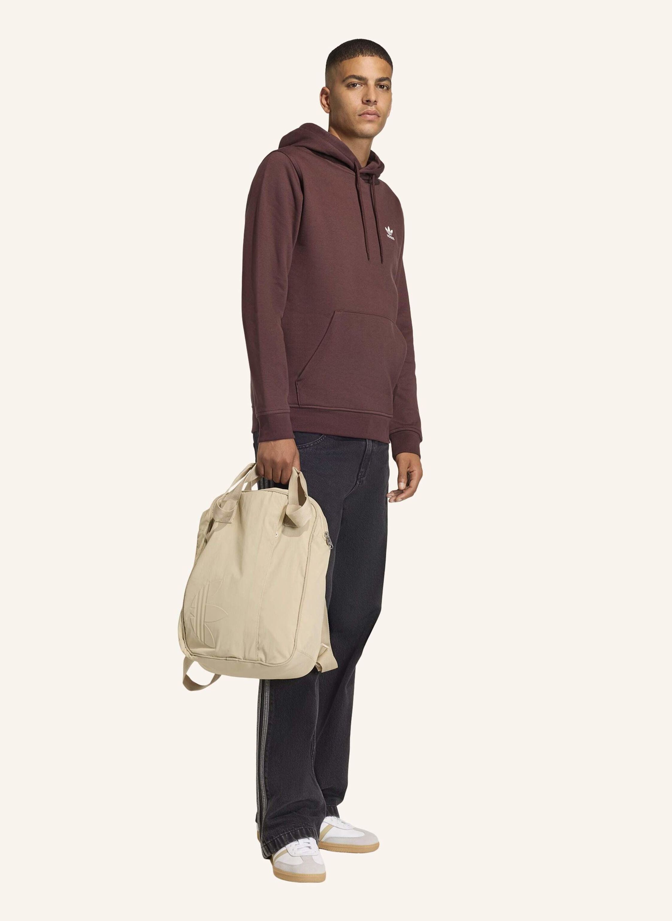 Thumbnail - Adidas Originals Essential Regular Fleece Hoodie braun