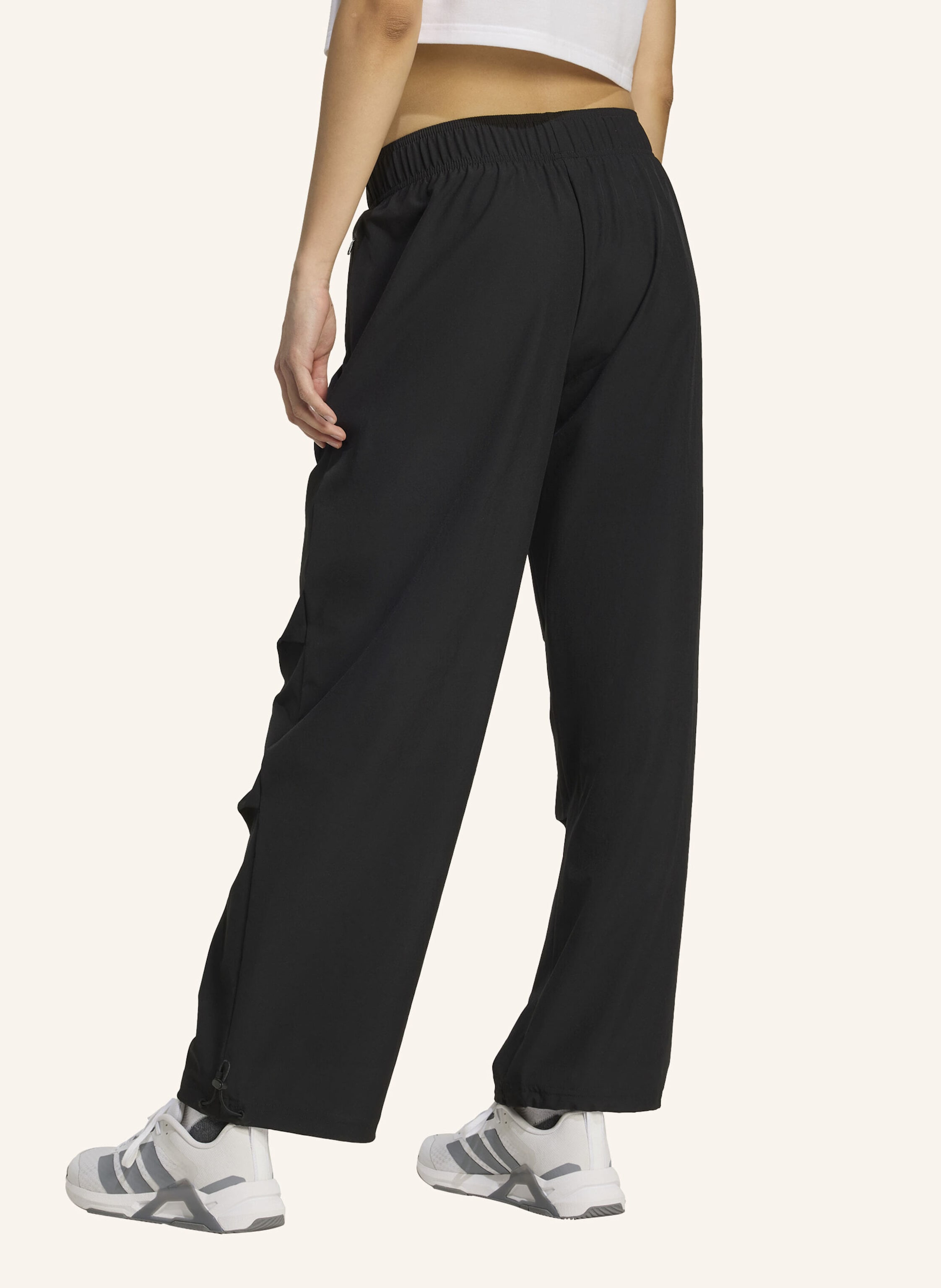 Thumbnail - Adidas Workout Essentials Gewebte Trainingshose schwarz