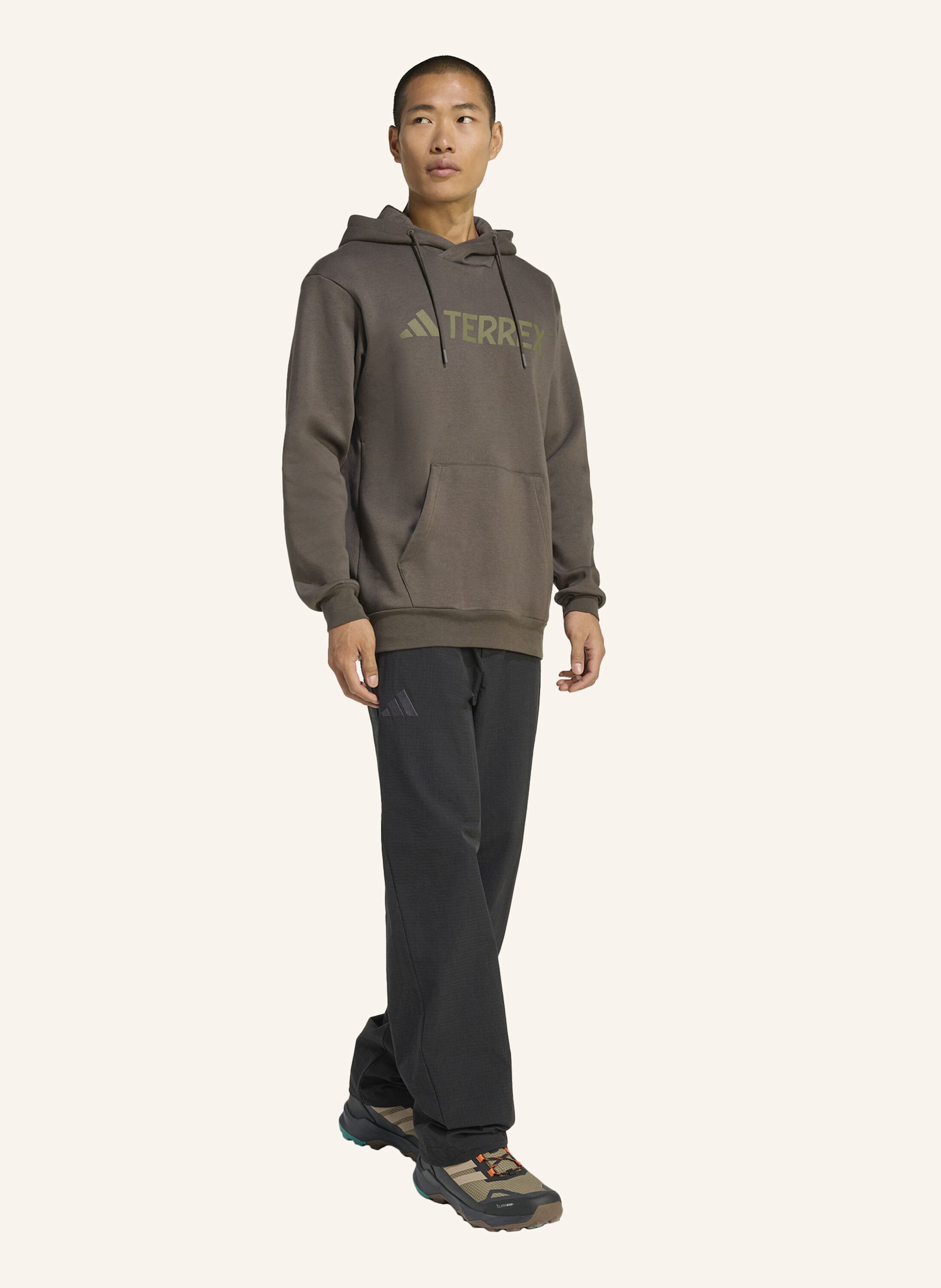 Thumbnail - Adidas Terrex Hoodie Terrex Multi Large Logo gruen