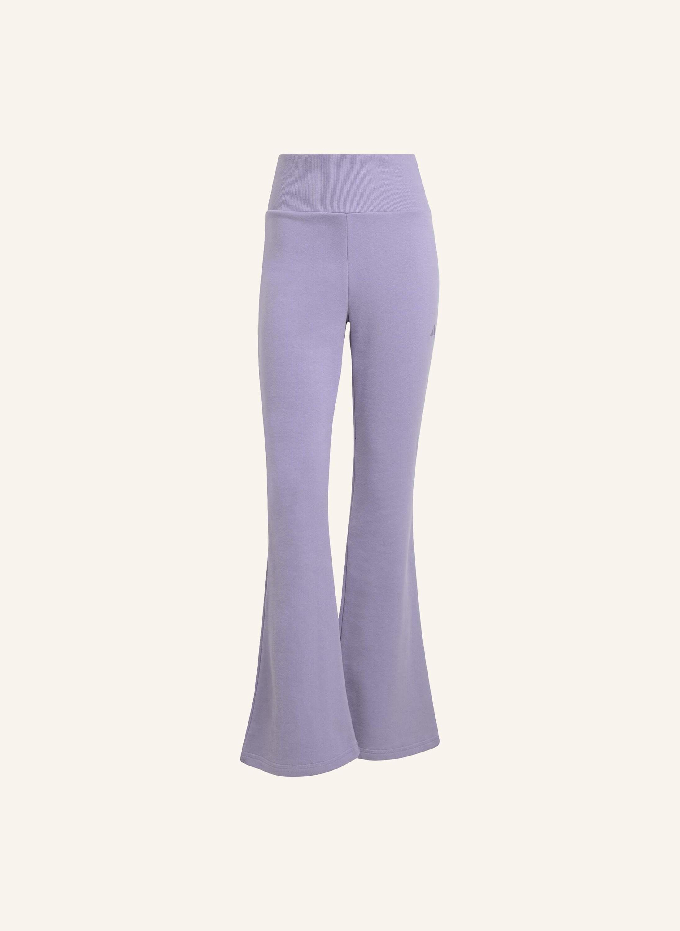 Adidas Seasonal Essentials French Terry Ausgestellte Hose lila