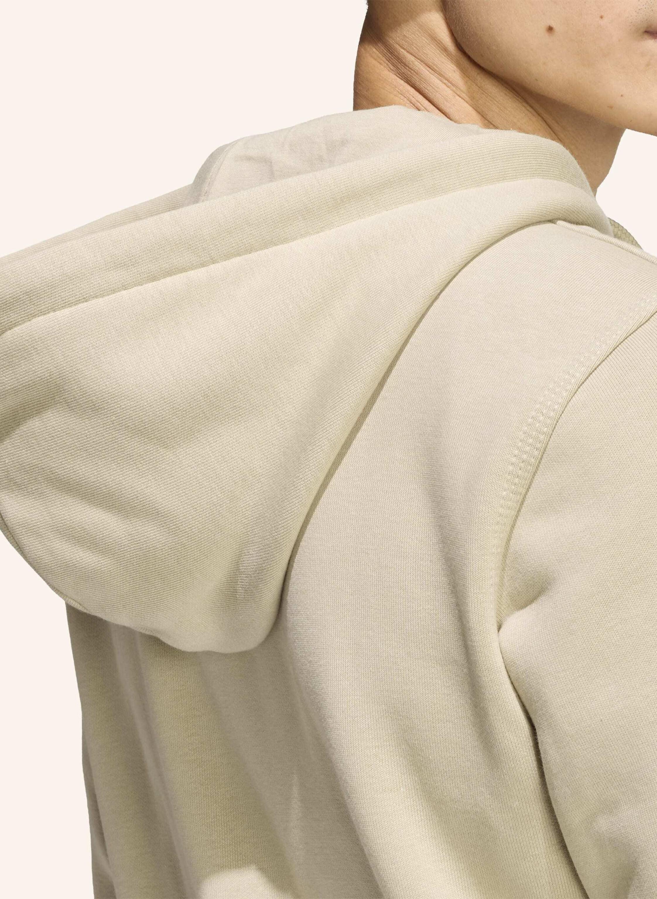 Thumbnail - Adidas Originals Trefoil Essentials Kapuzenjacke beige