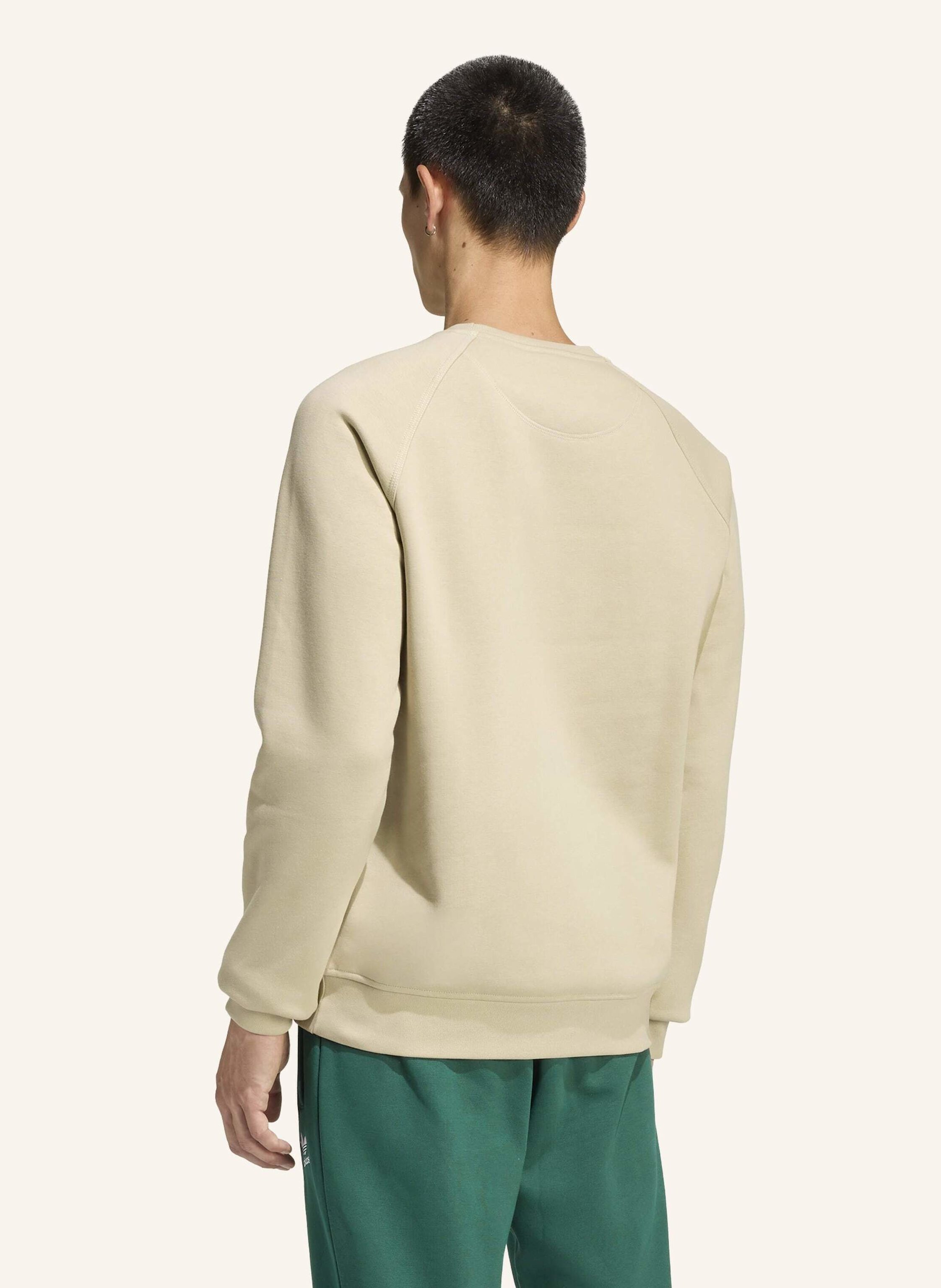 Thumbnail - Adidas Originals Trefoil Essentials Sweatshirt beige