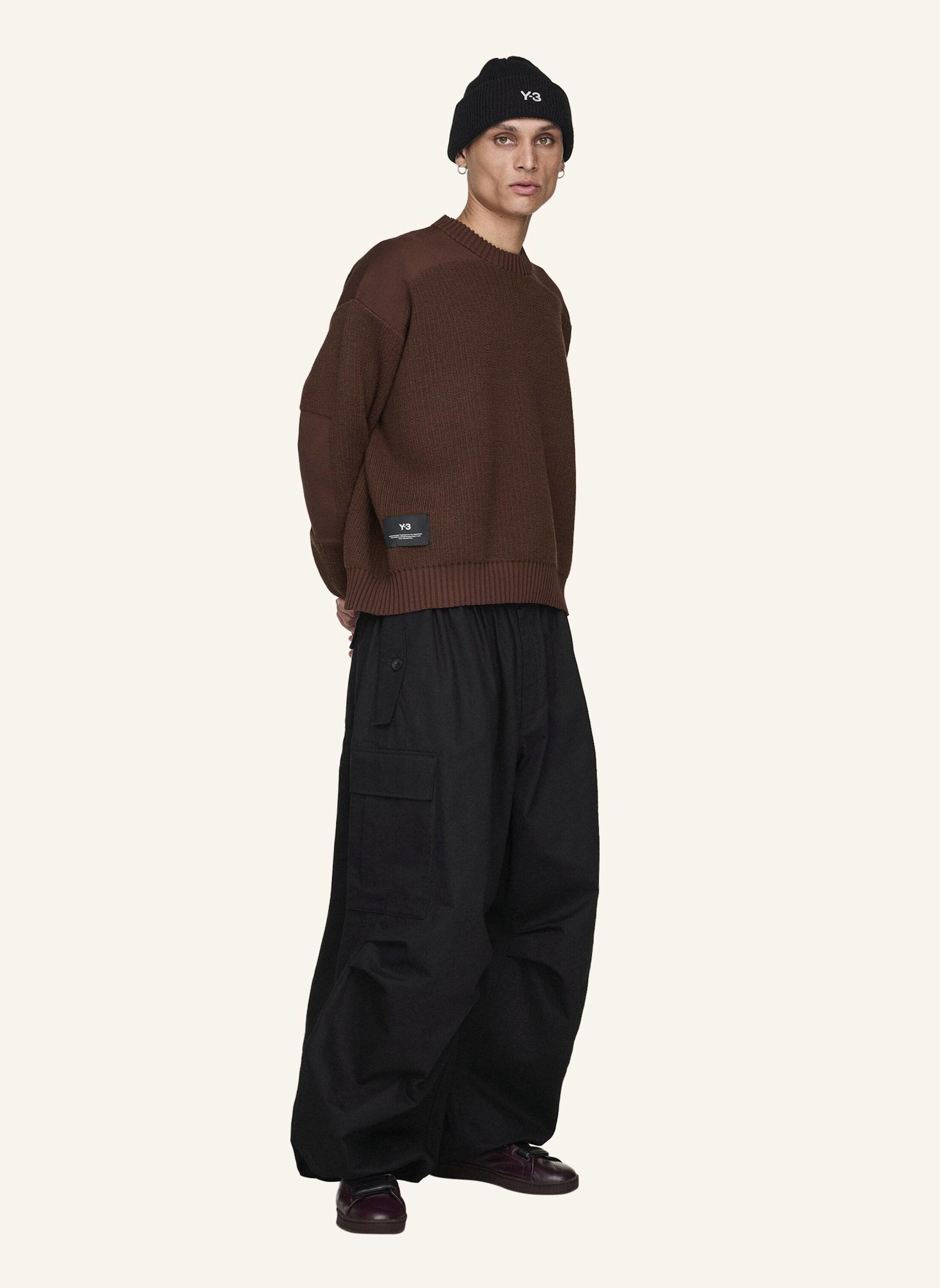 Thumbnail - Y-3 Y-3 Ut Knit Crew Pullover braun