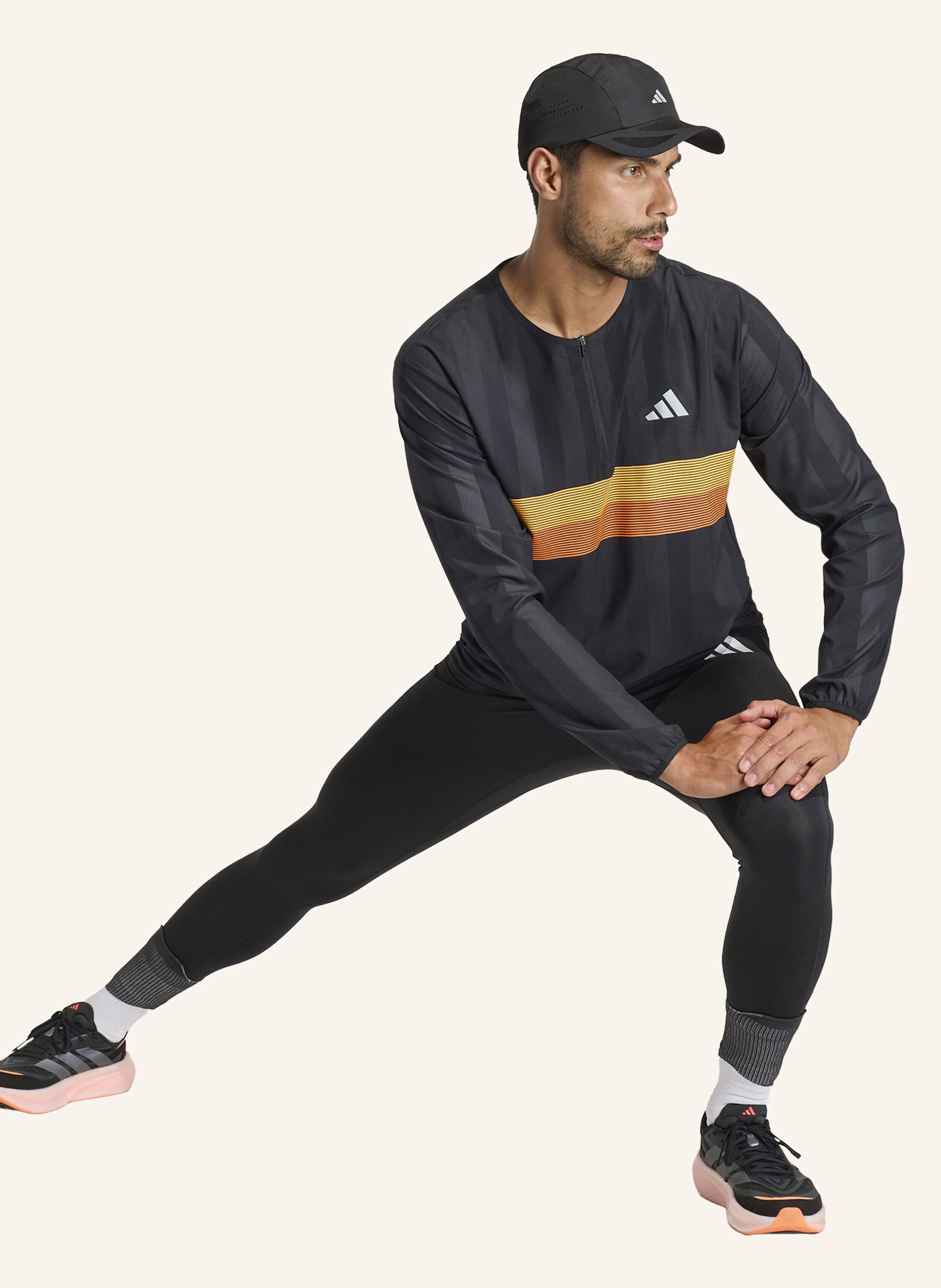 Thumbnail - Adidas adi365 Seasonal Mens Running Sweatshirt schwarz