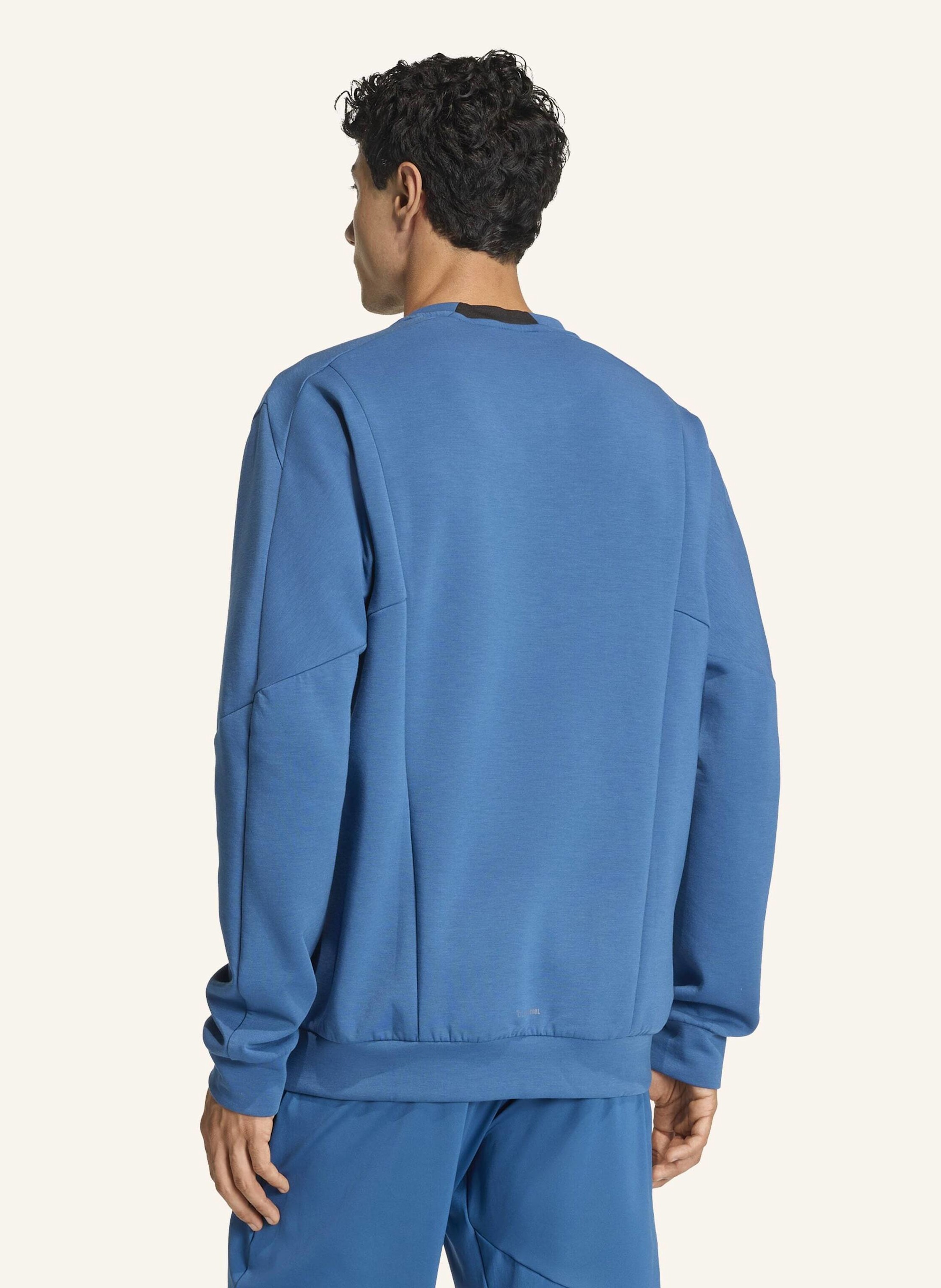 Thumbnail - Adidas Longsleeve d4t Crew blau