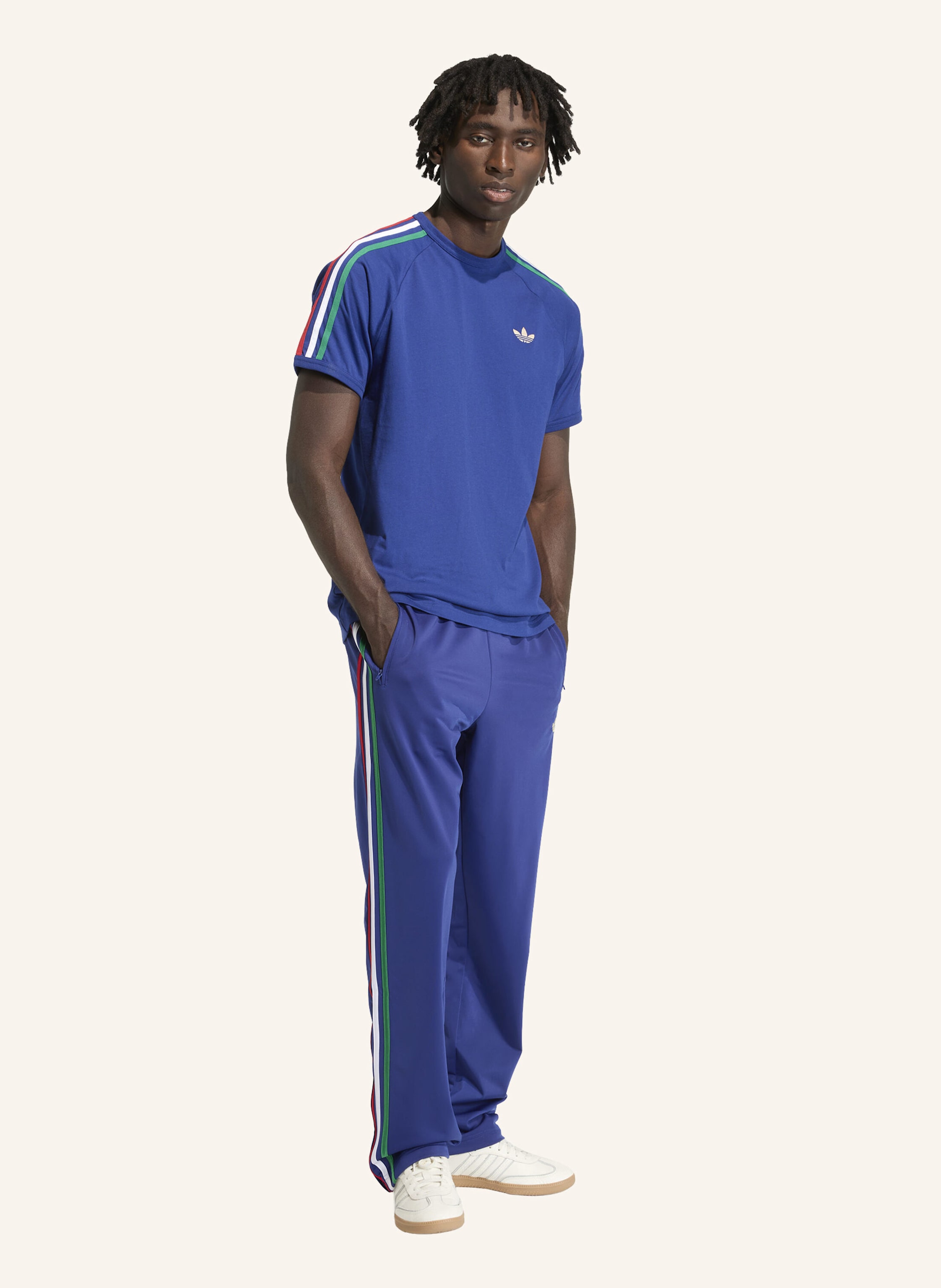Thumbnail - Adidas Originals Track Pants Firebird blau