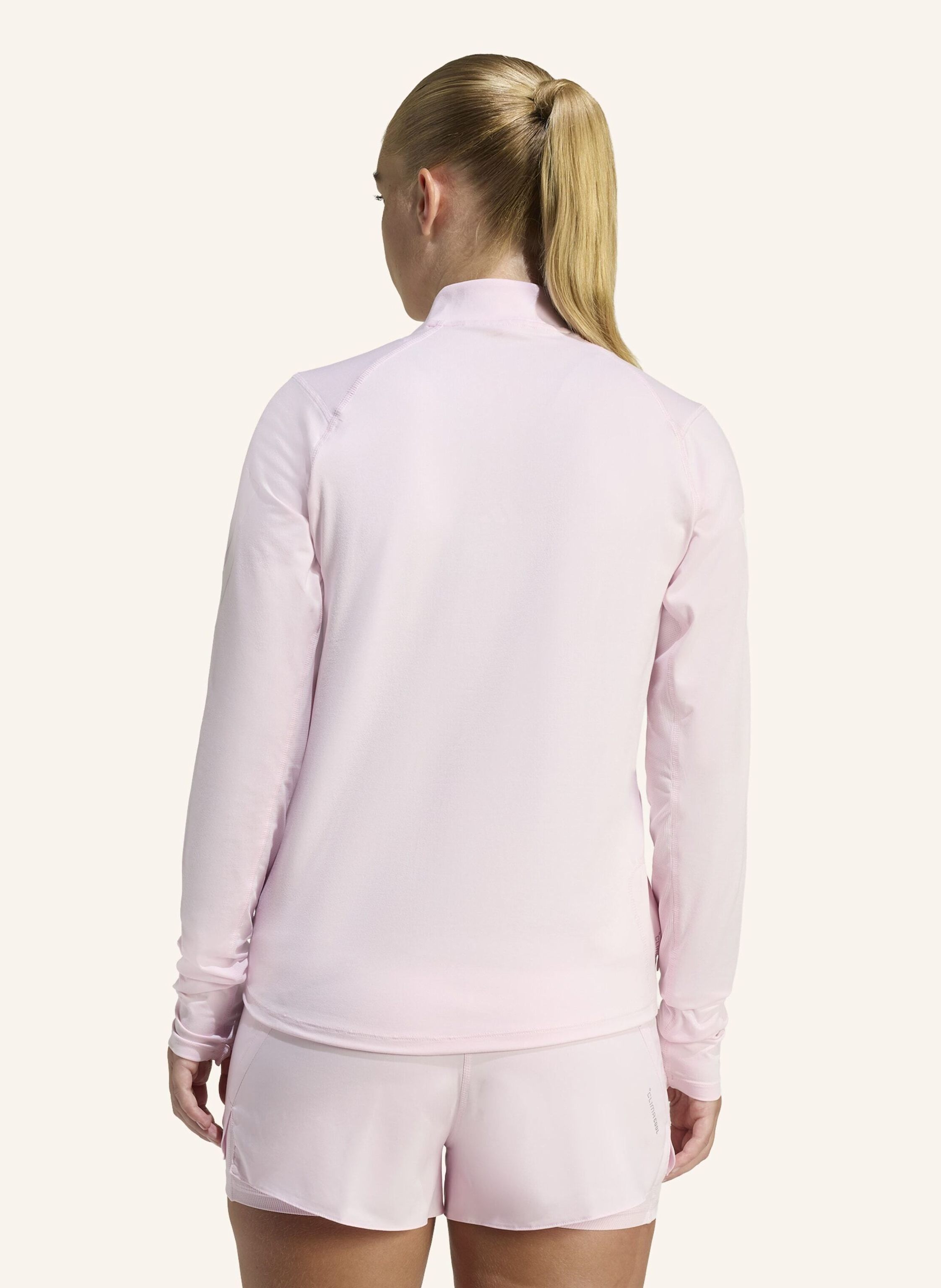 Thumbnail - Adidas adi365 Iconic Running Pullover Mit Reissverschluss Bis Zur Brust pink