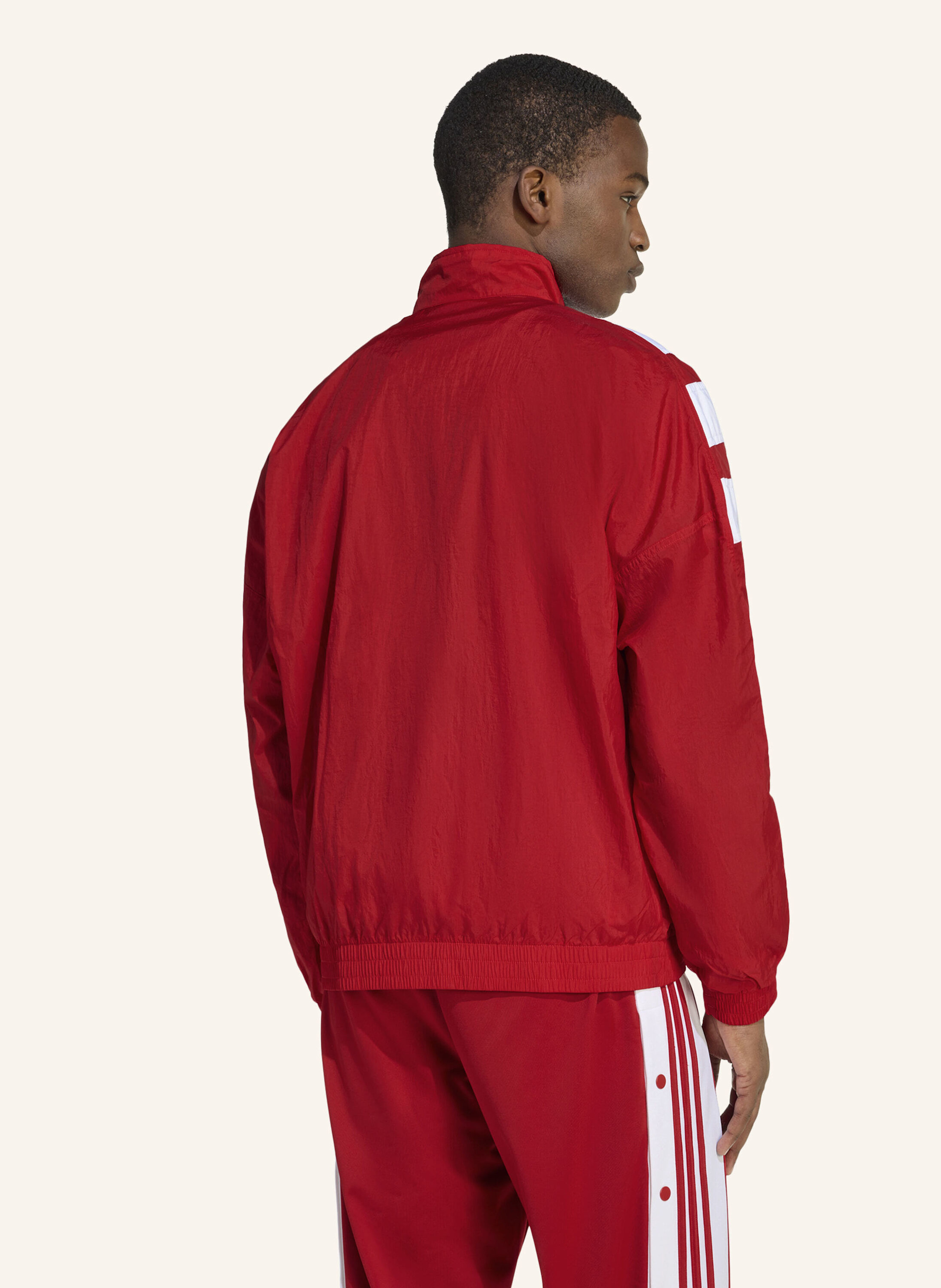 Thumbnail - Adidas Originals Archive Blocked Trainingsjacke rot